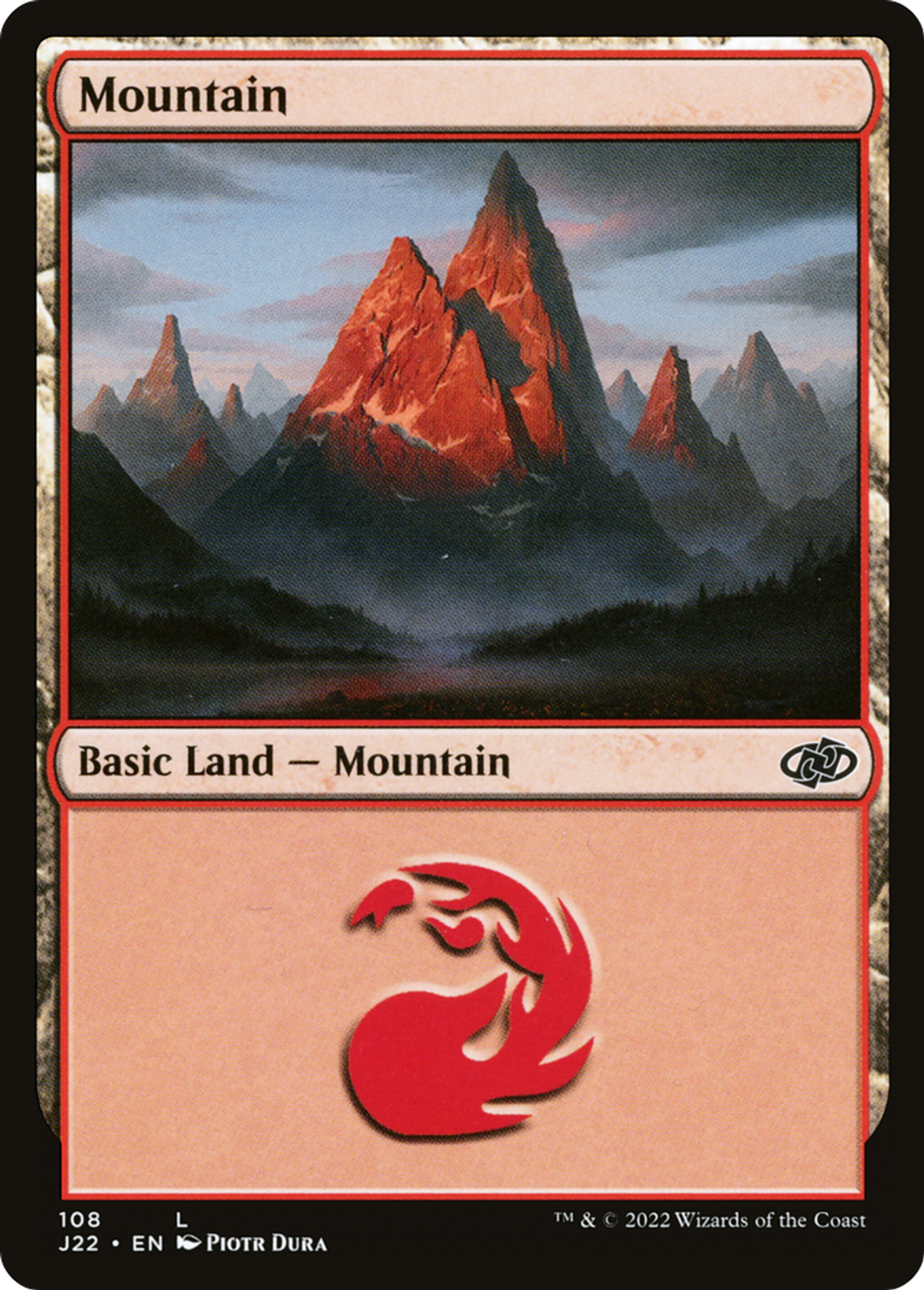 Montagne — Jumpstart 2022 — Magic: The Gathering