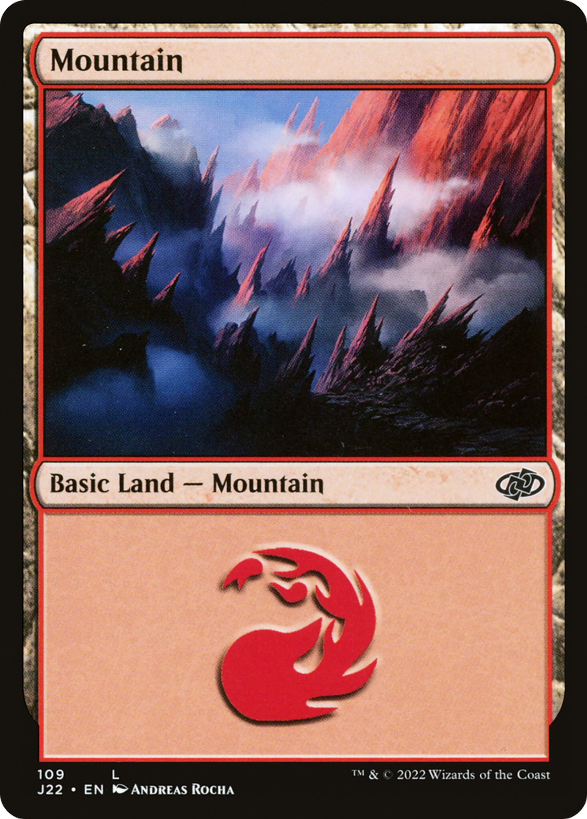 Montagne — Jumpstart 2022 — Magic: The Gathering