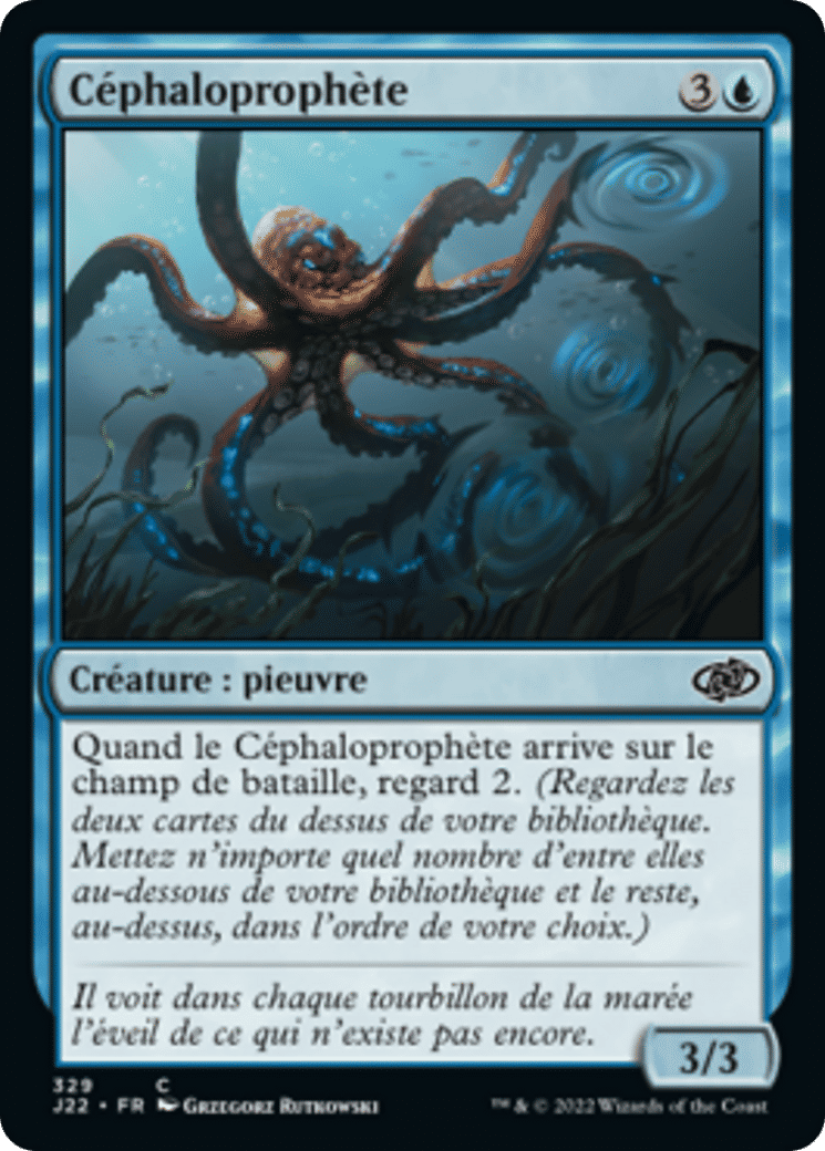 Céphaloprophète — Jumpstart 2022 — Magic: The Gathering