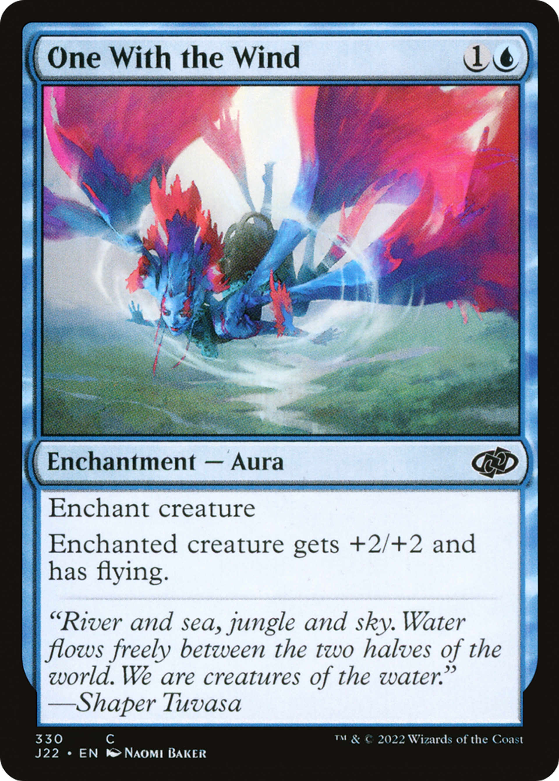 En harmonie avec le vent — Jumpstart 2022 — Magic: The Gathering