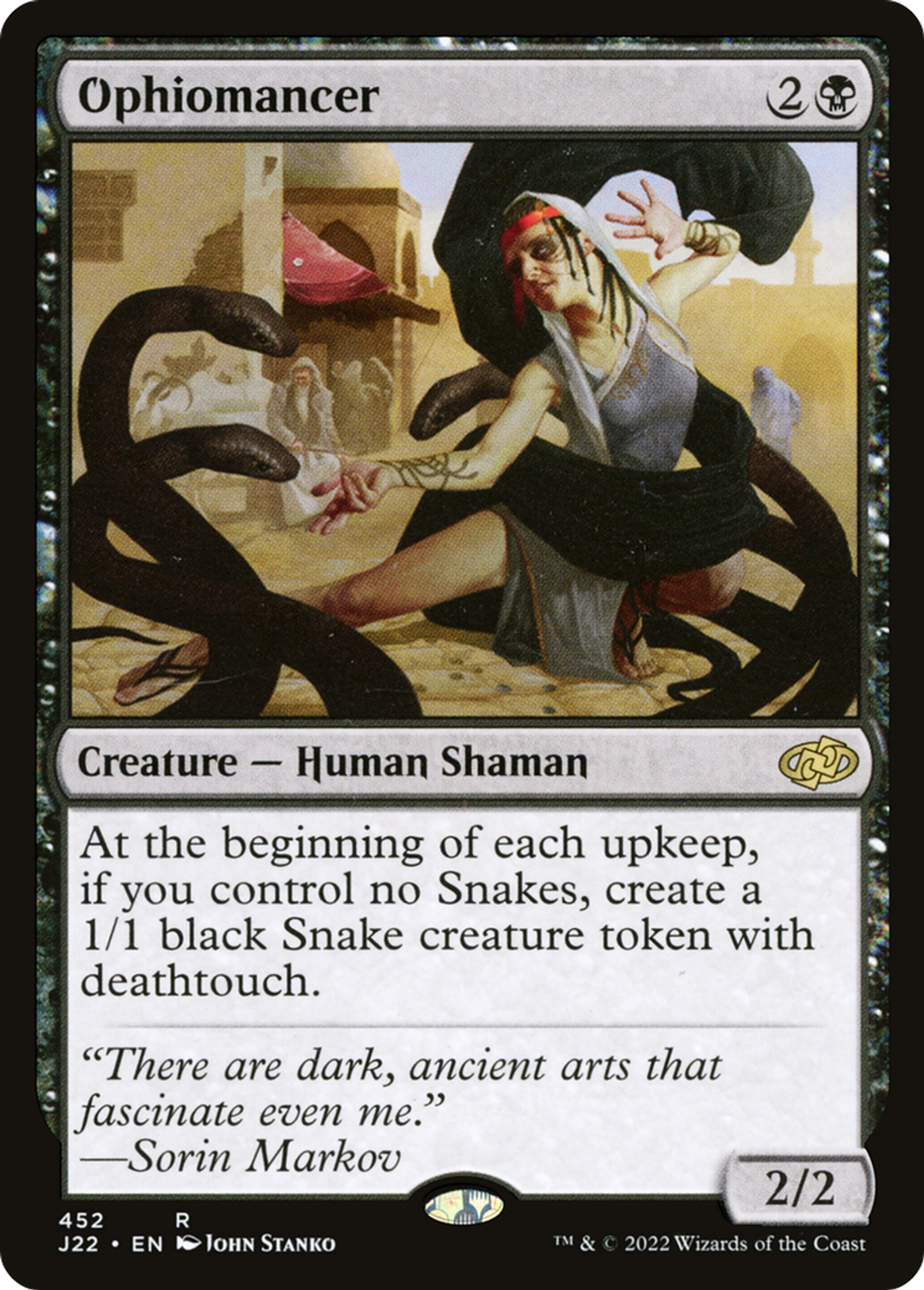 Ophiomancienne — Jumpstart 2022 — Magic: The Gathering