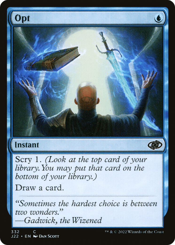 Opt — Jumpstart 2022 — Magic: The Gathering