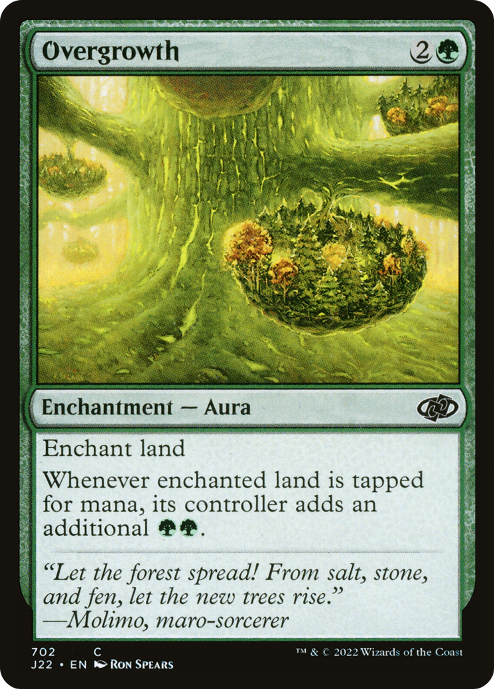 Overgrowth — Jumpstart 2022 — Magic: The Gathering