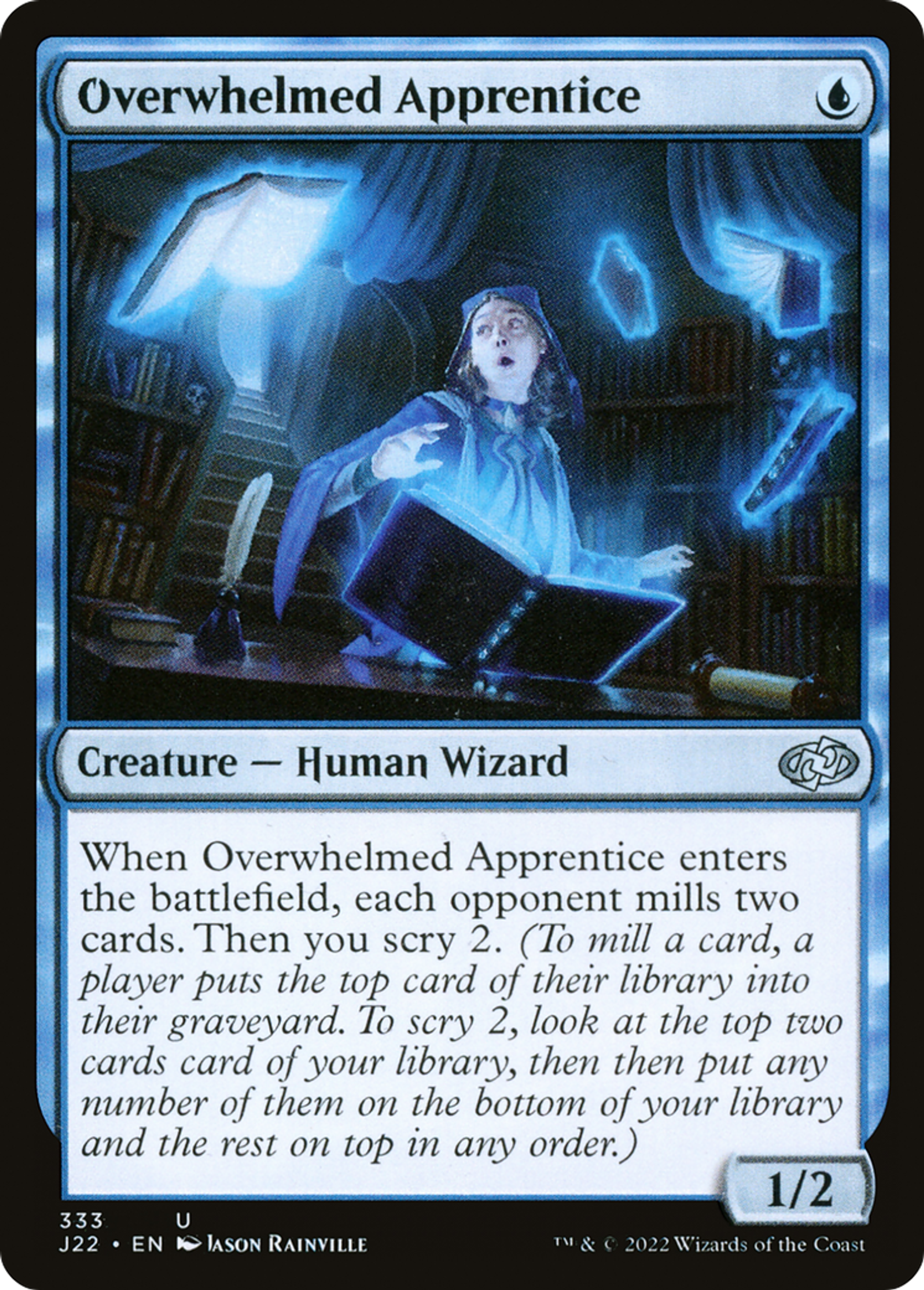 Apprentie dépassée — Jumpstart 2022 — Magic: The Gathering