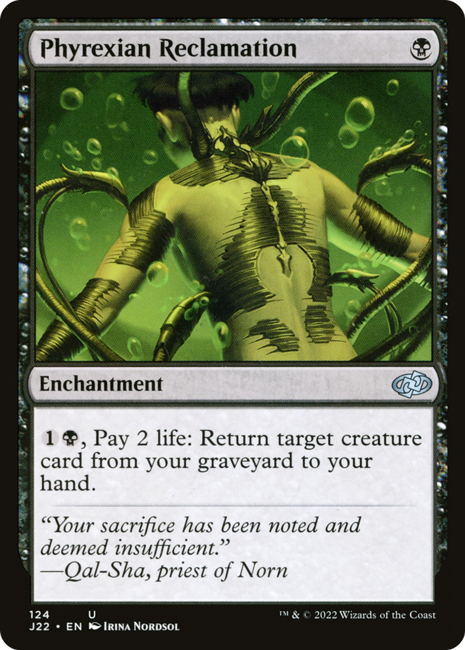Défrichement phyrexian — Jumpstart 2022 — Magic: The Gathering