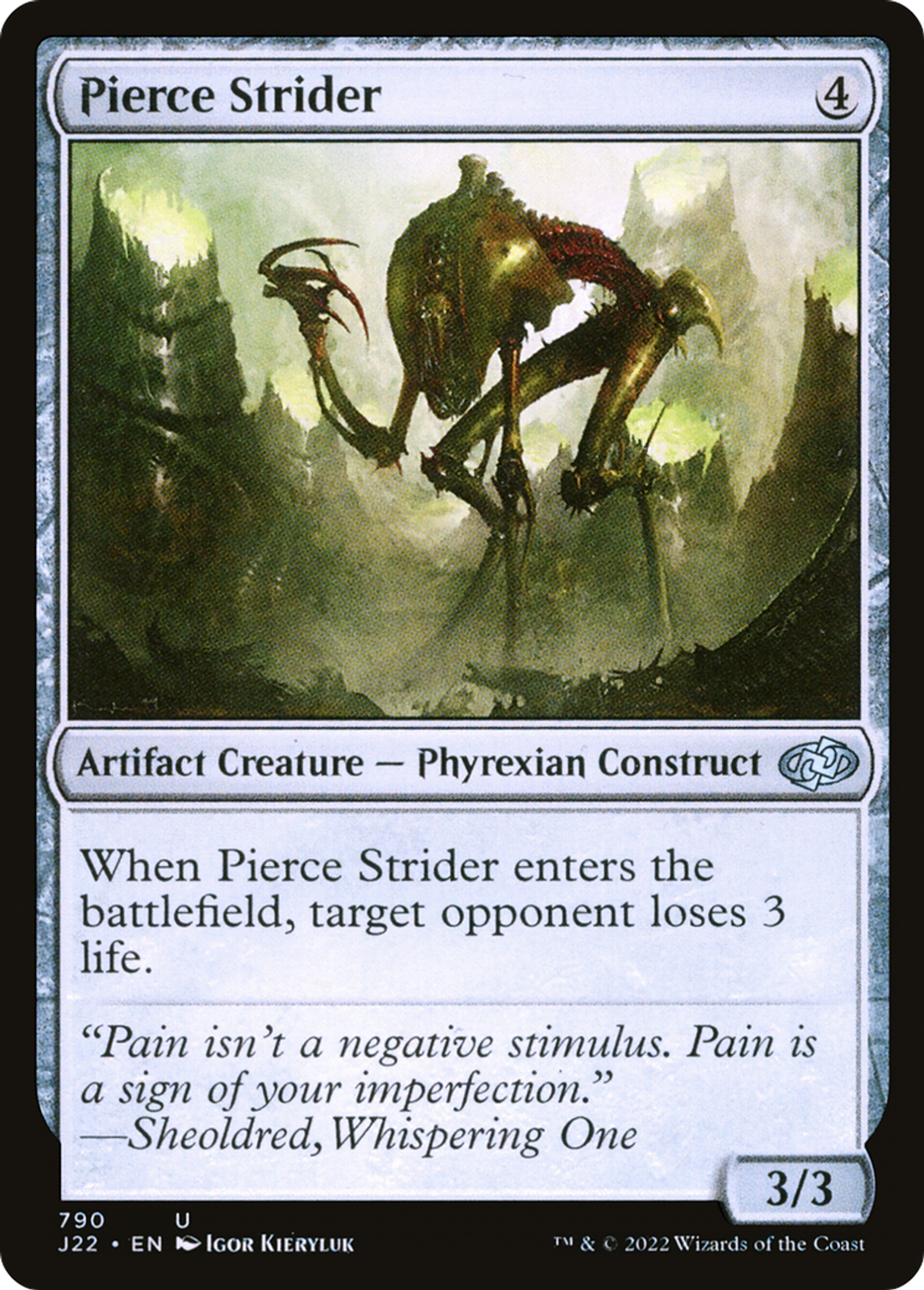 Enjambeur transperceur — Jumpstart 2022 — Magic: The Gathering