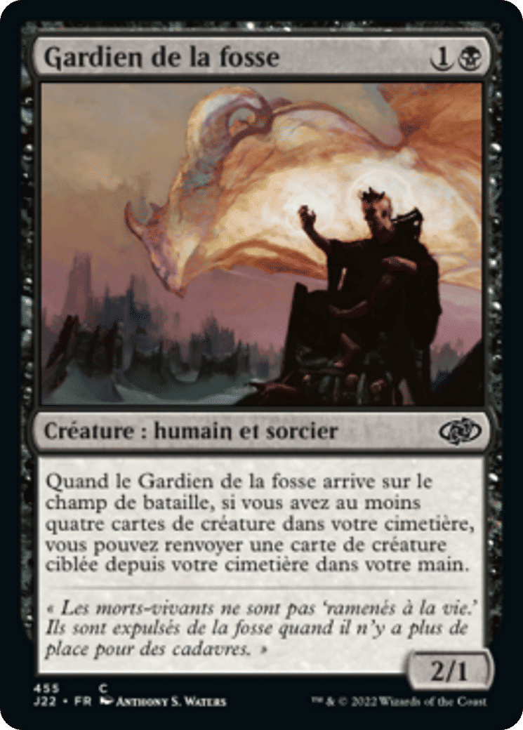 Gardien de la fosse — Jumpstart 2022 — Magic: The Gathering