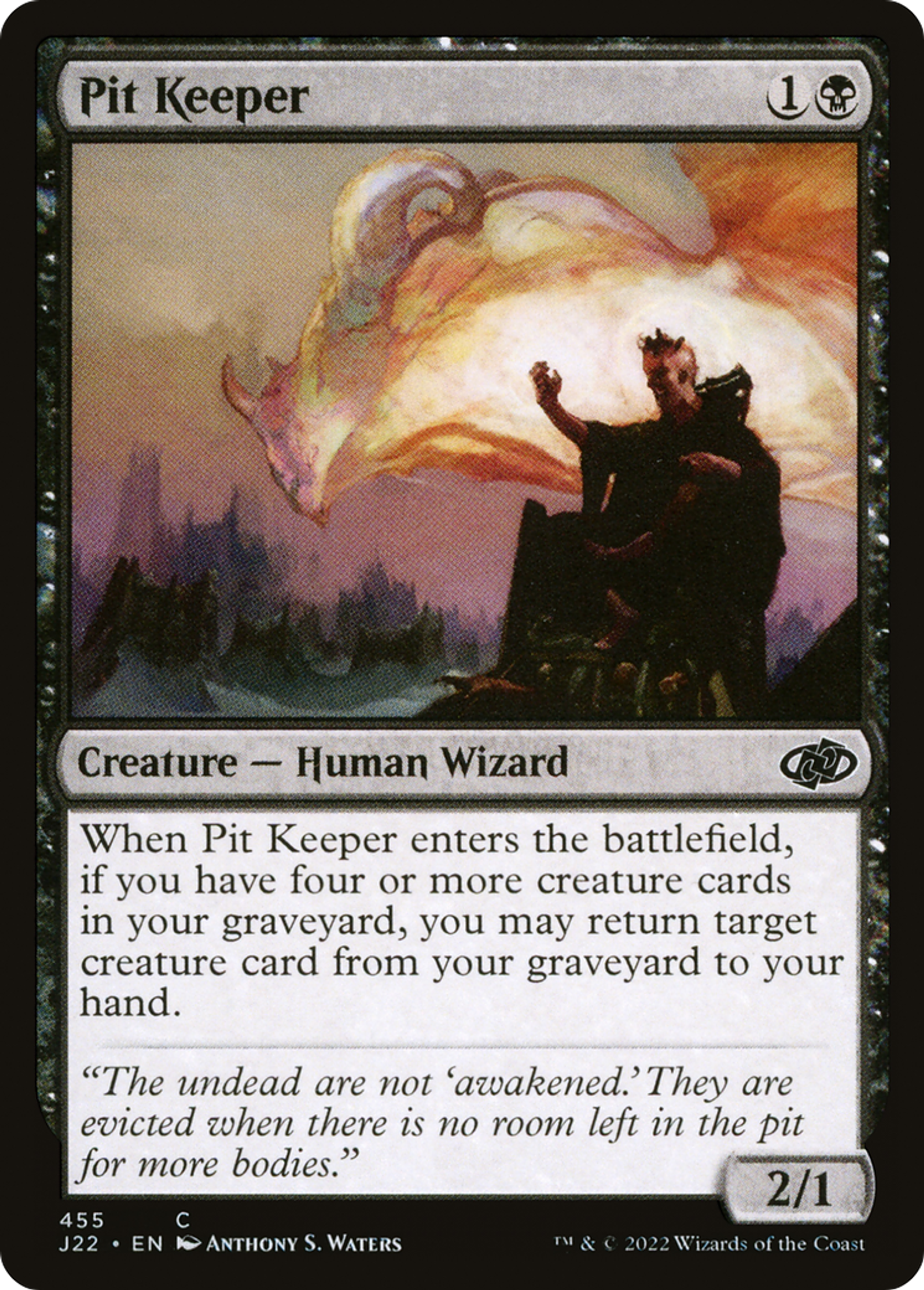 Gardien de la fosse — Jumpstart 2022 — Magic: The Gathering