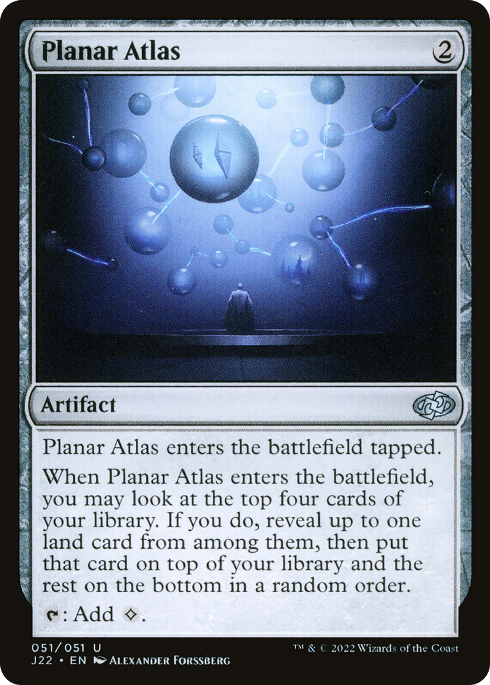Planar Atlas — Jumpstart 2022 — Magic: The Gathering