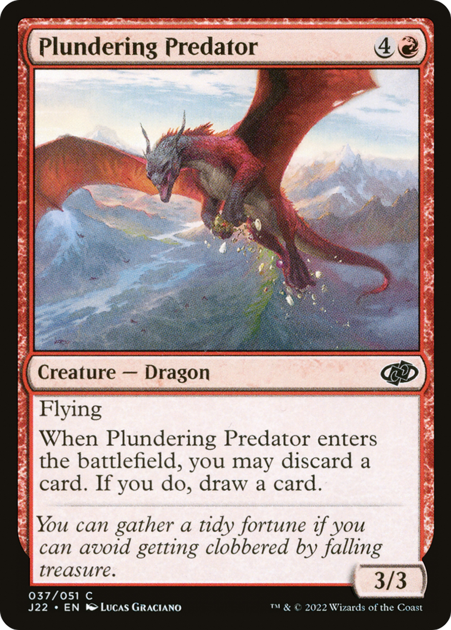 Prédateur pillard — Jumpstart 2022 — Magic: The Gathering