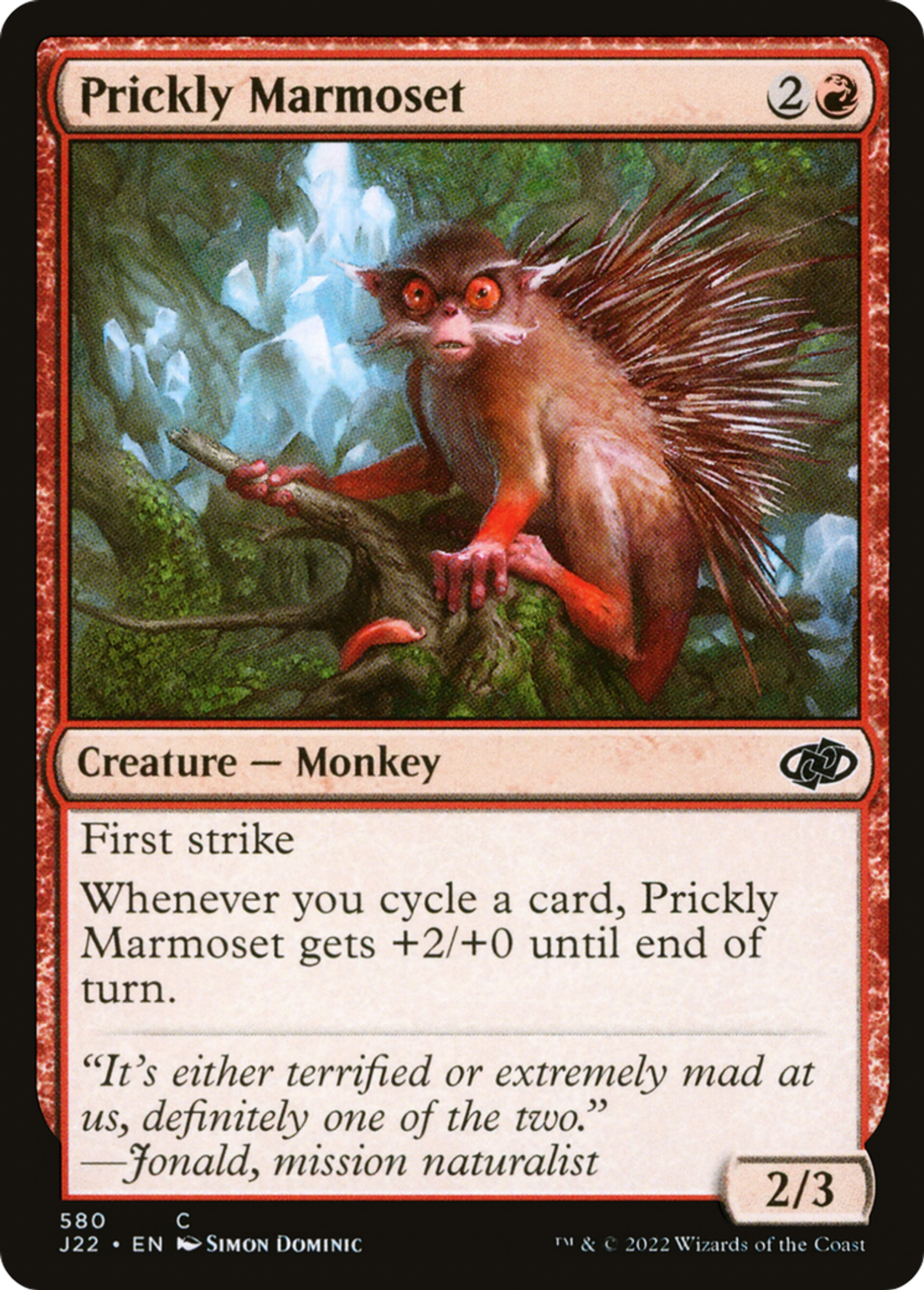 Marmouset piquant — Jumpstart 2022 — Magic: The Gathering