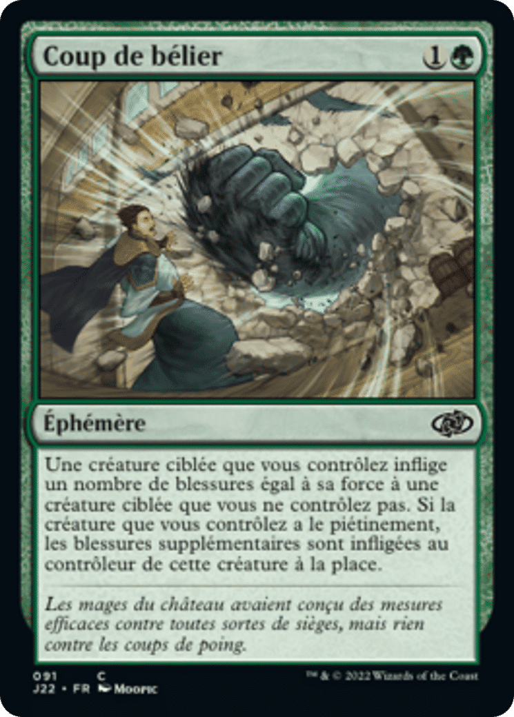 Coup de bélier — Jumpstart 2022 — Magic: The Gathering