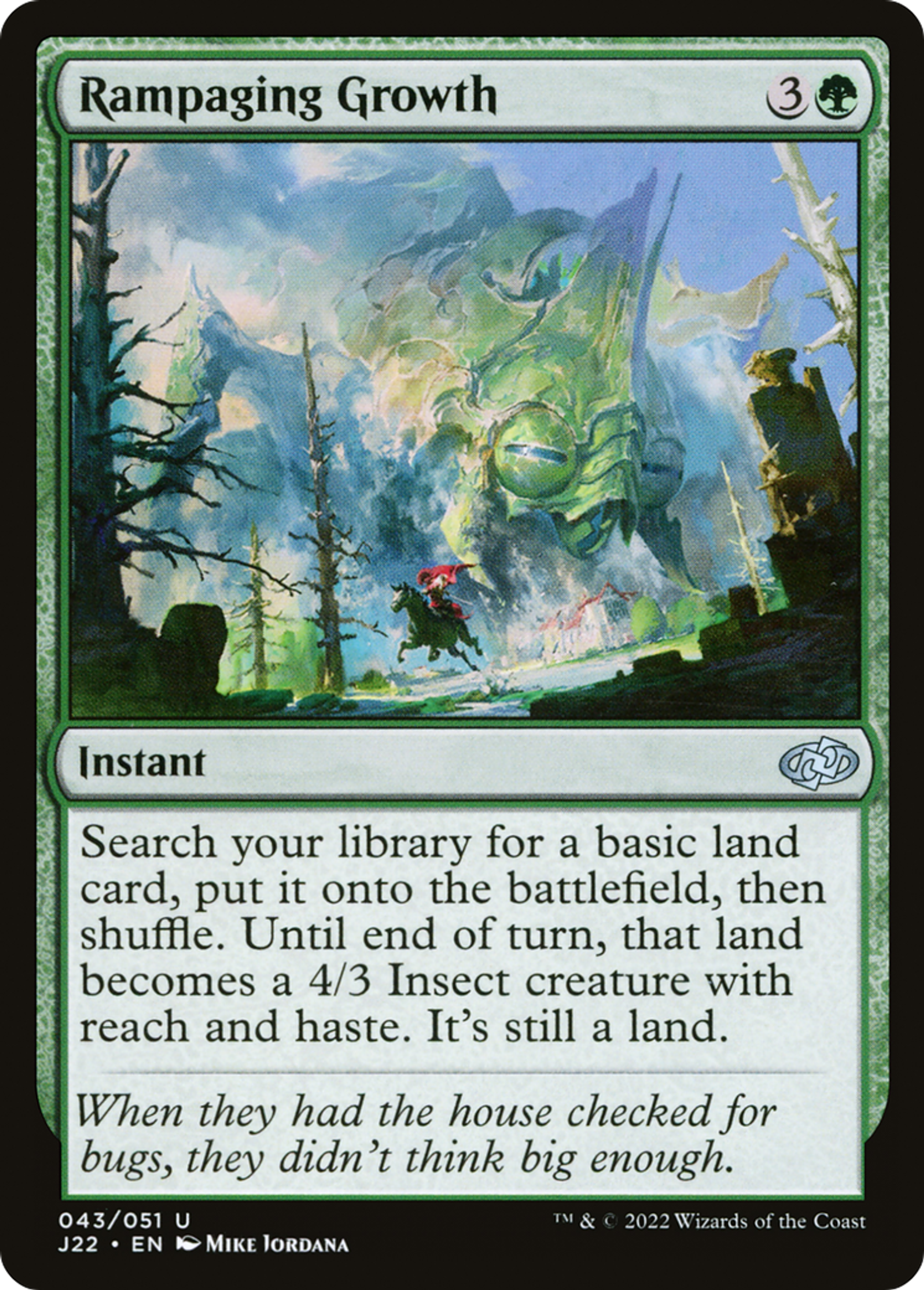 Croissance effrénée — Jumpstart 2022 — Magic: The Gathering