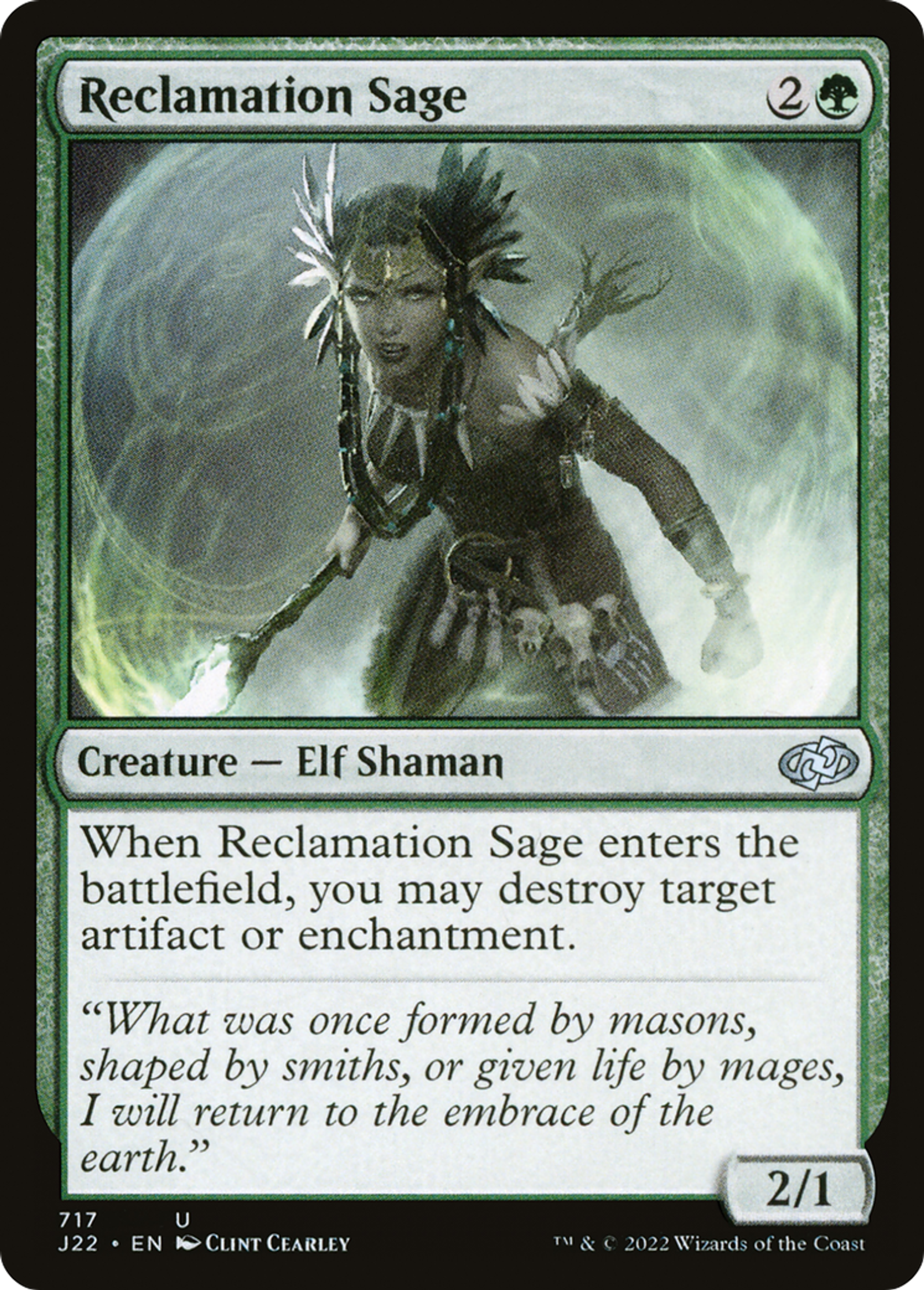 Sage du reboisement — Jumpstart 2022 — Magic: The Gathering