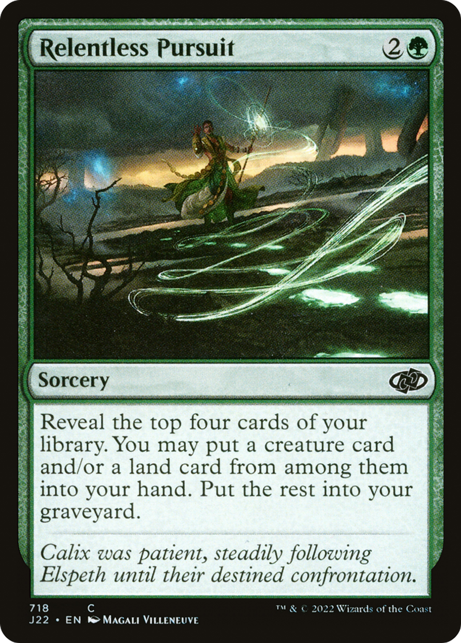 Poursuite implacable — Jumpstart 2022 — Magic: The Gathering
