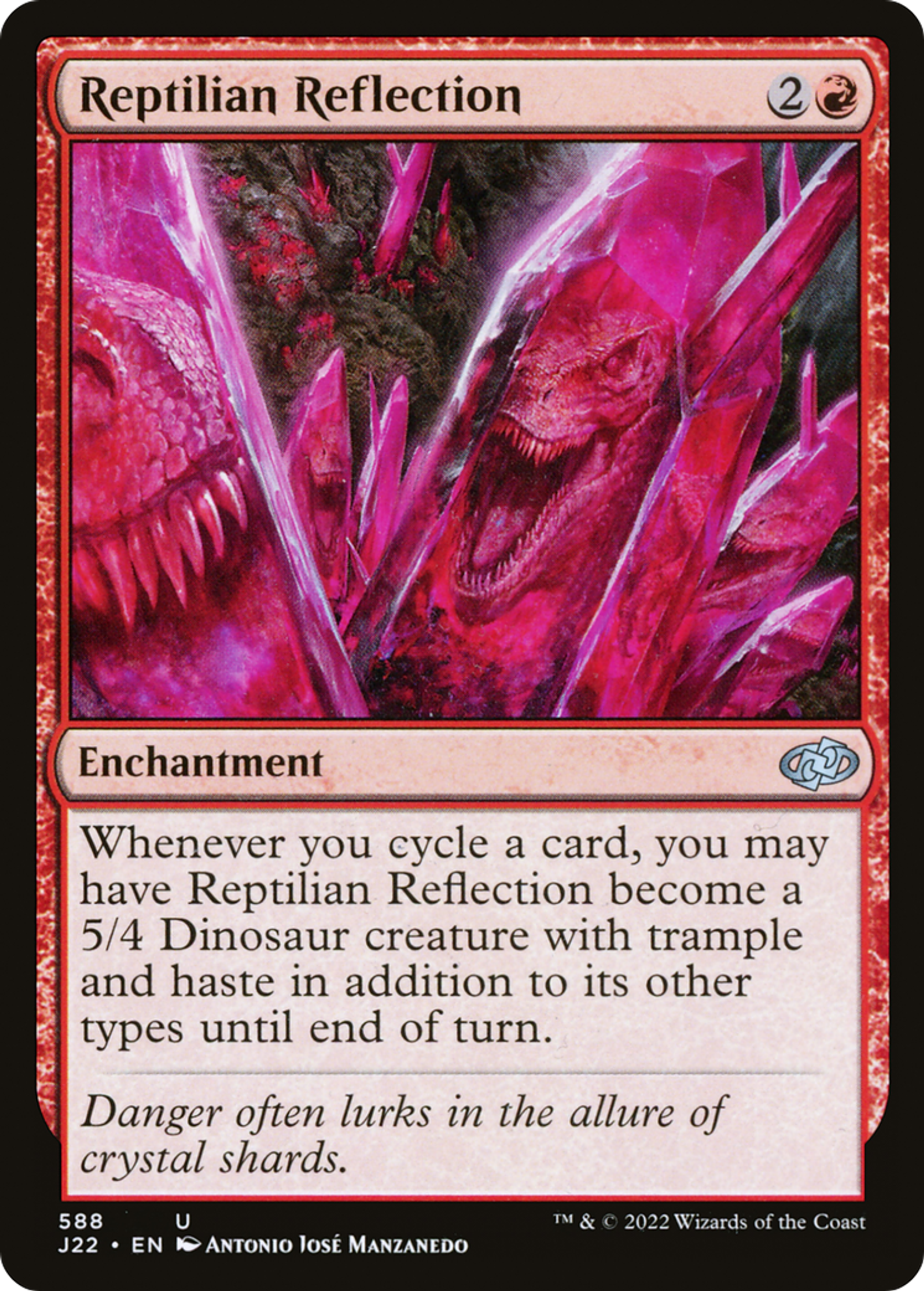 Reptilian Reflection — Jumpstart 2022 — Magic: The Gathering