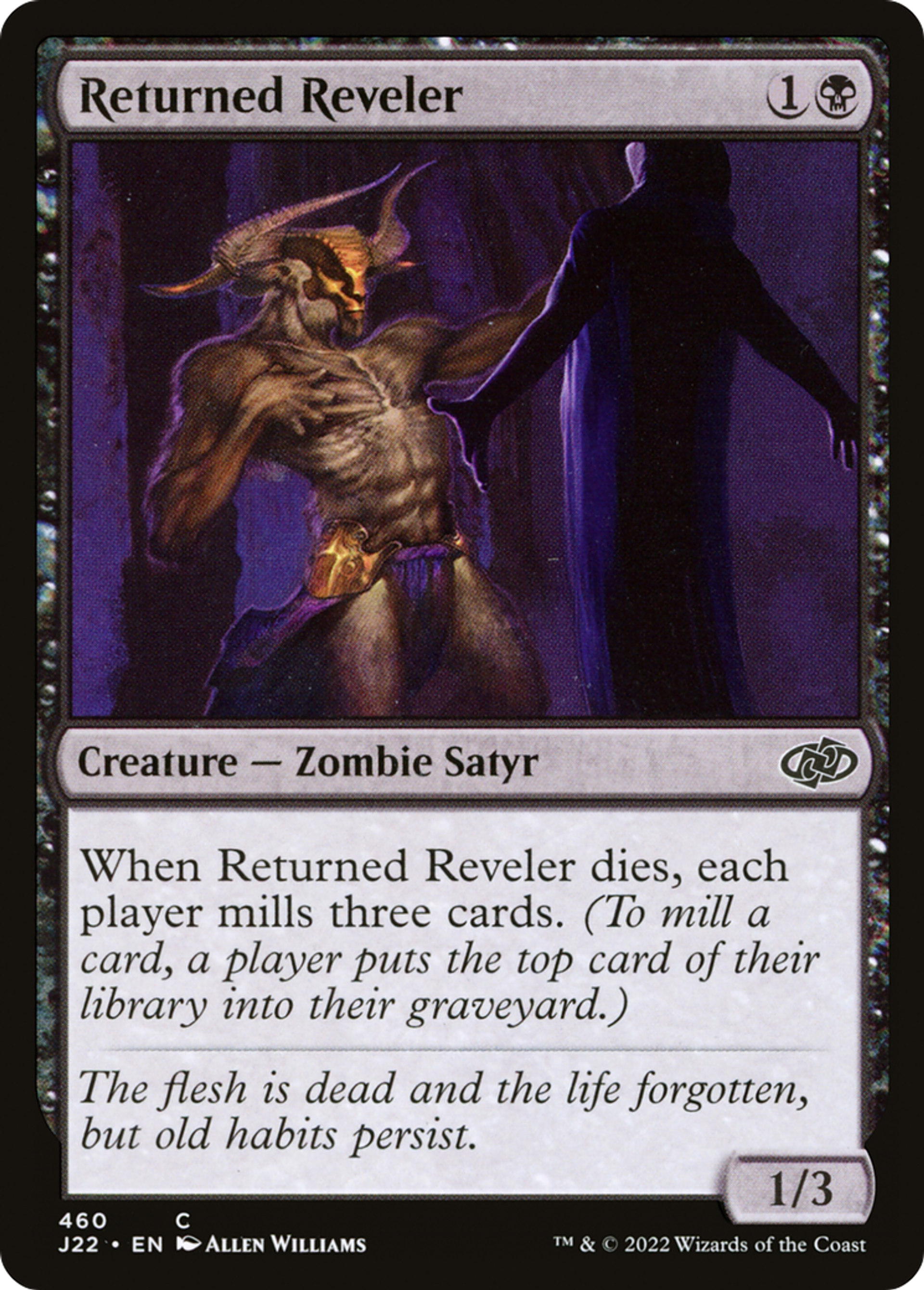 Fêtard reparu — Jumpstart 2022 — Magic: The Gathering