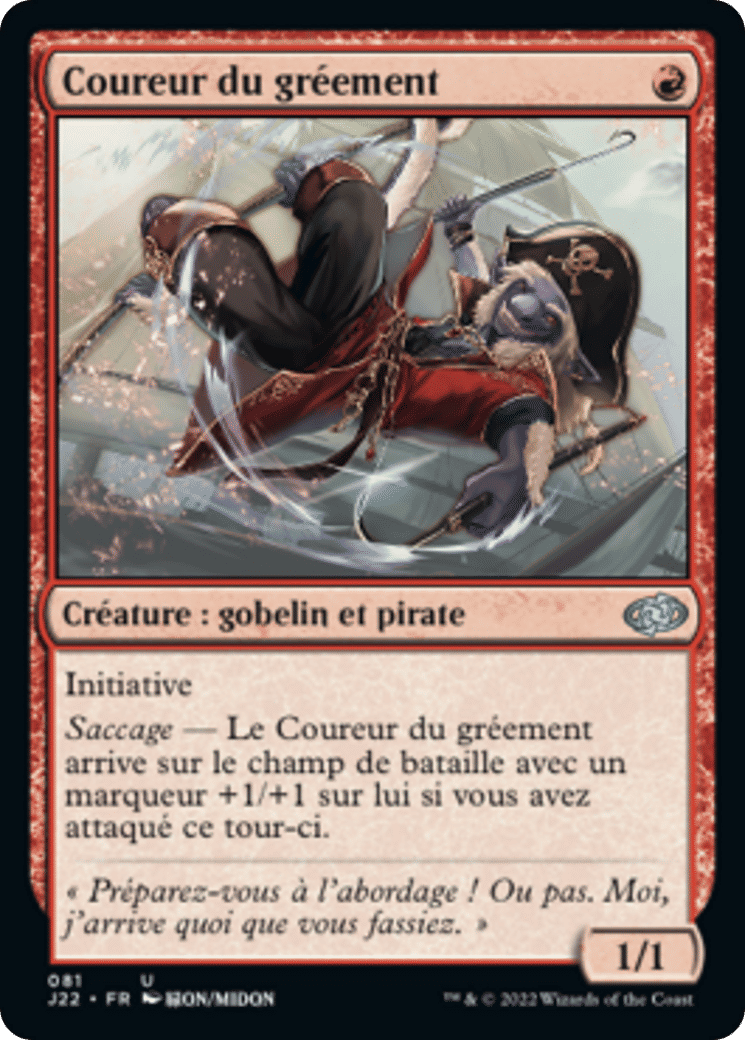Coureur du gréement — Jumpstart 2022 — Magic: The Gathering
