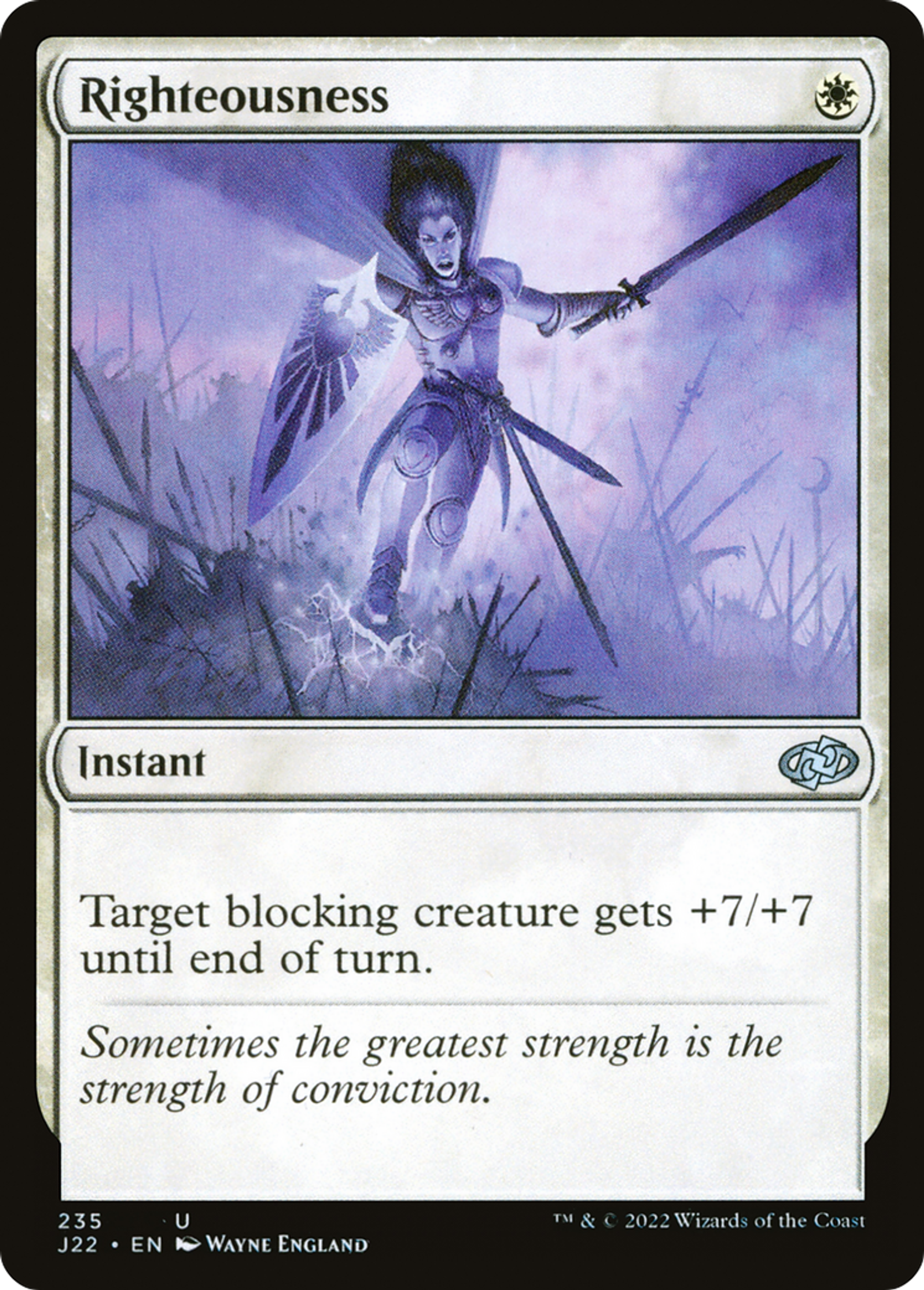 Droiture — Jumpstart 2022 — Magic: The Gathering