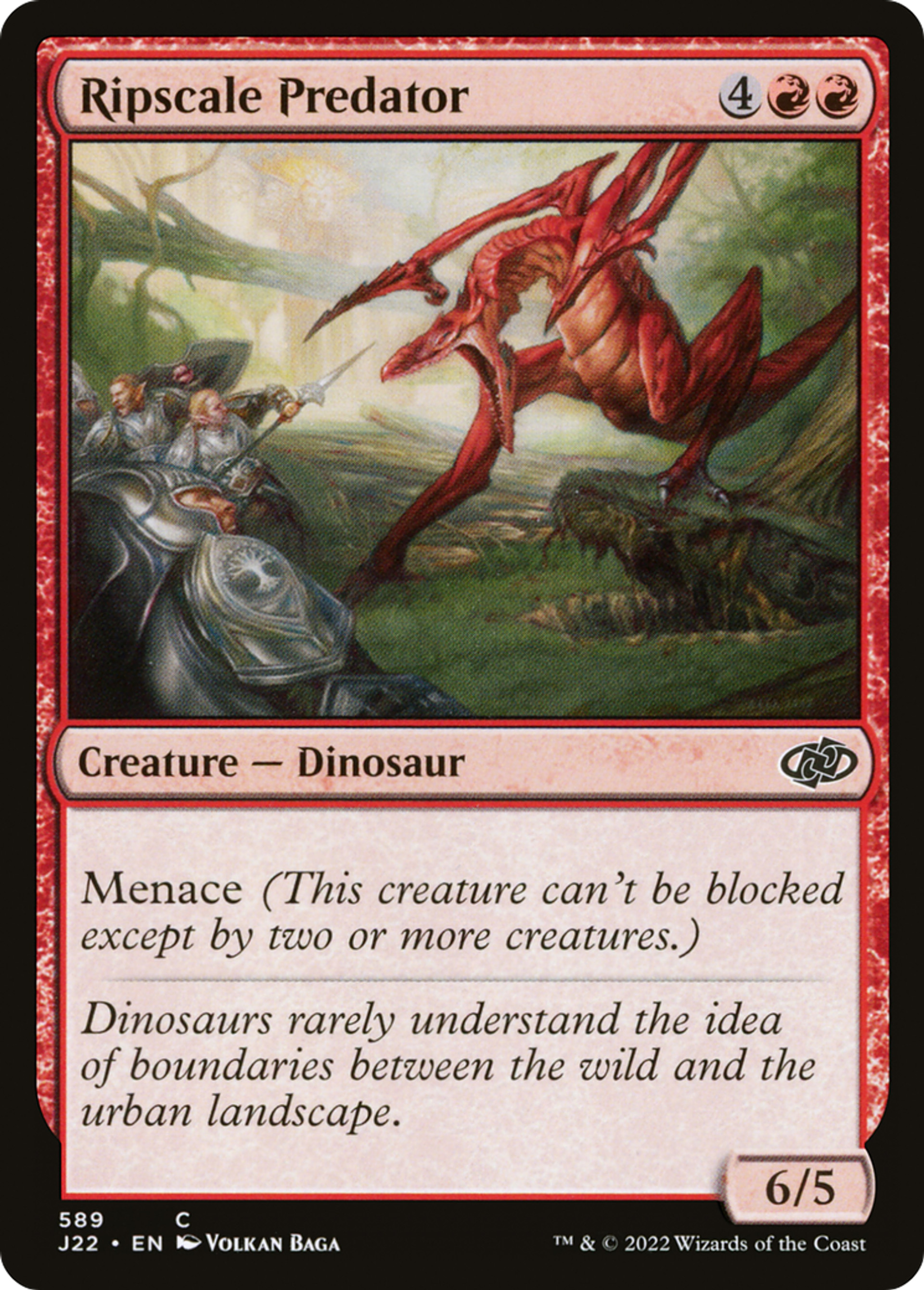 Prédateur taillécaille — Jumpstart 2022 — Magic: The Gathering