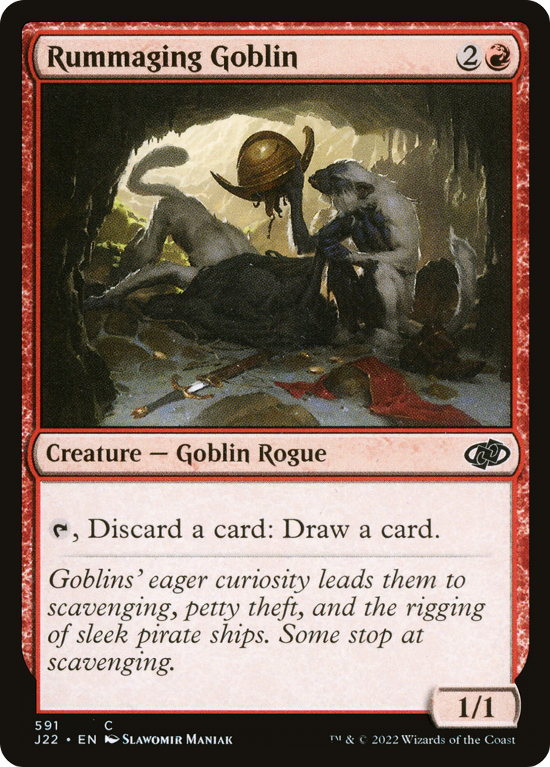 Gobelin fouineur — Jumpstart 2022 — Magic: The Gathering