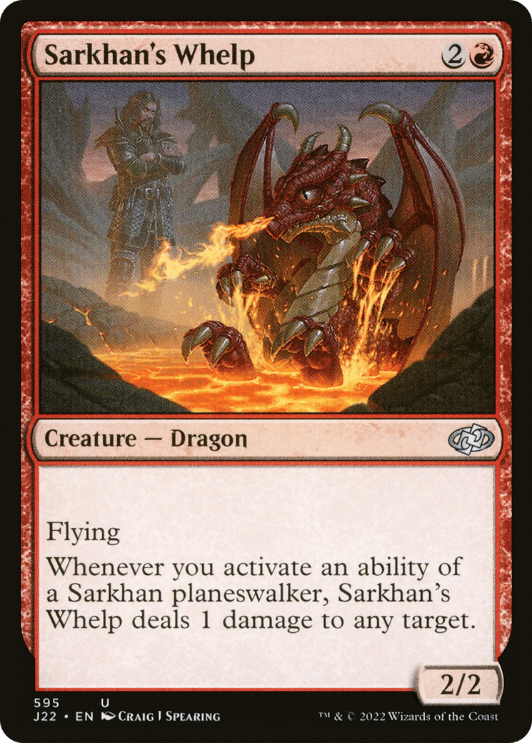 Sarkhan's Whelp — Jumpstart 2022 — Magic: The Gathering