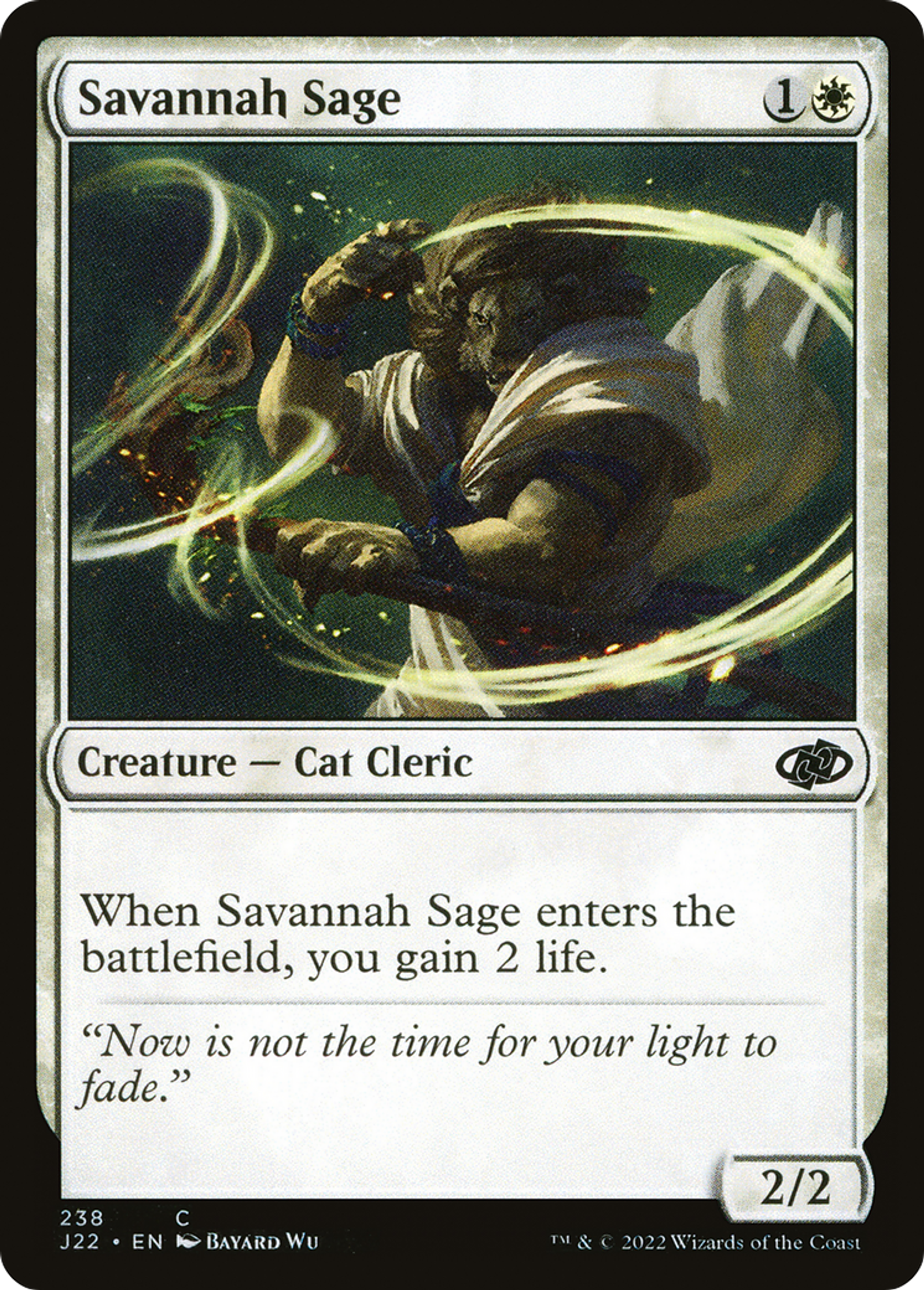 Sage des savanes — Jumpstart 2022 — Magic: The Gathering