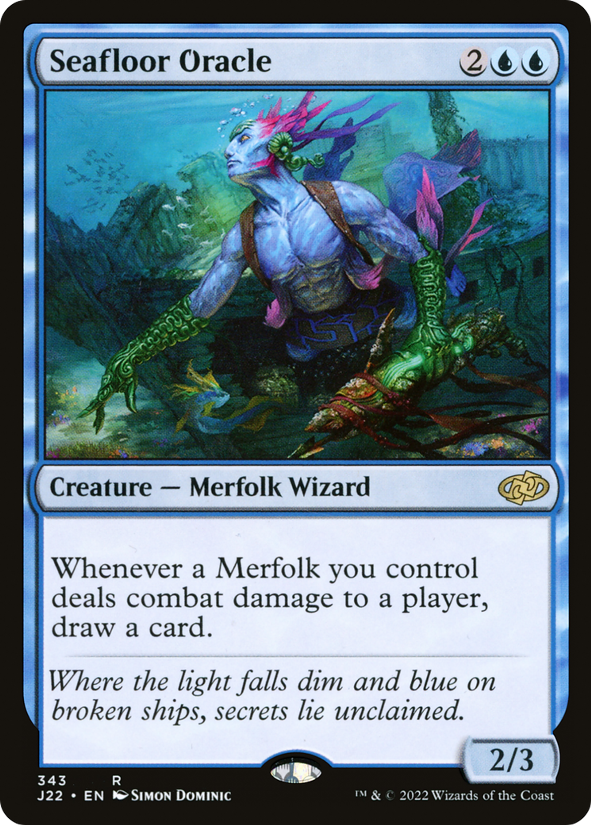 Oracle des fonds marins — Jumpstart 2022 — Magic: The Gathering