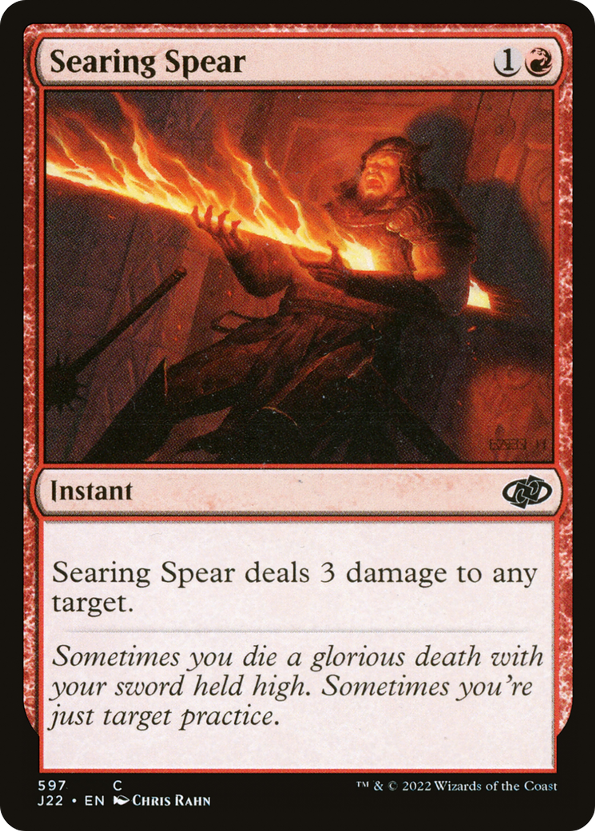 Lance calcinante — Jumpstart 2022 — Magic: The Gathering