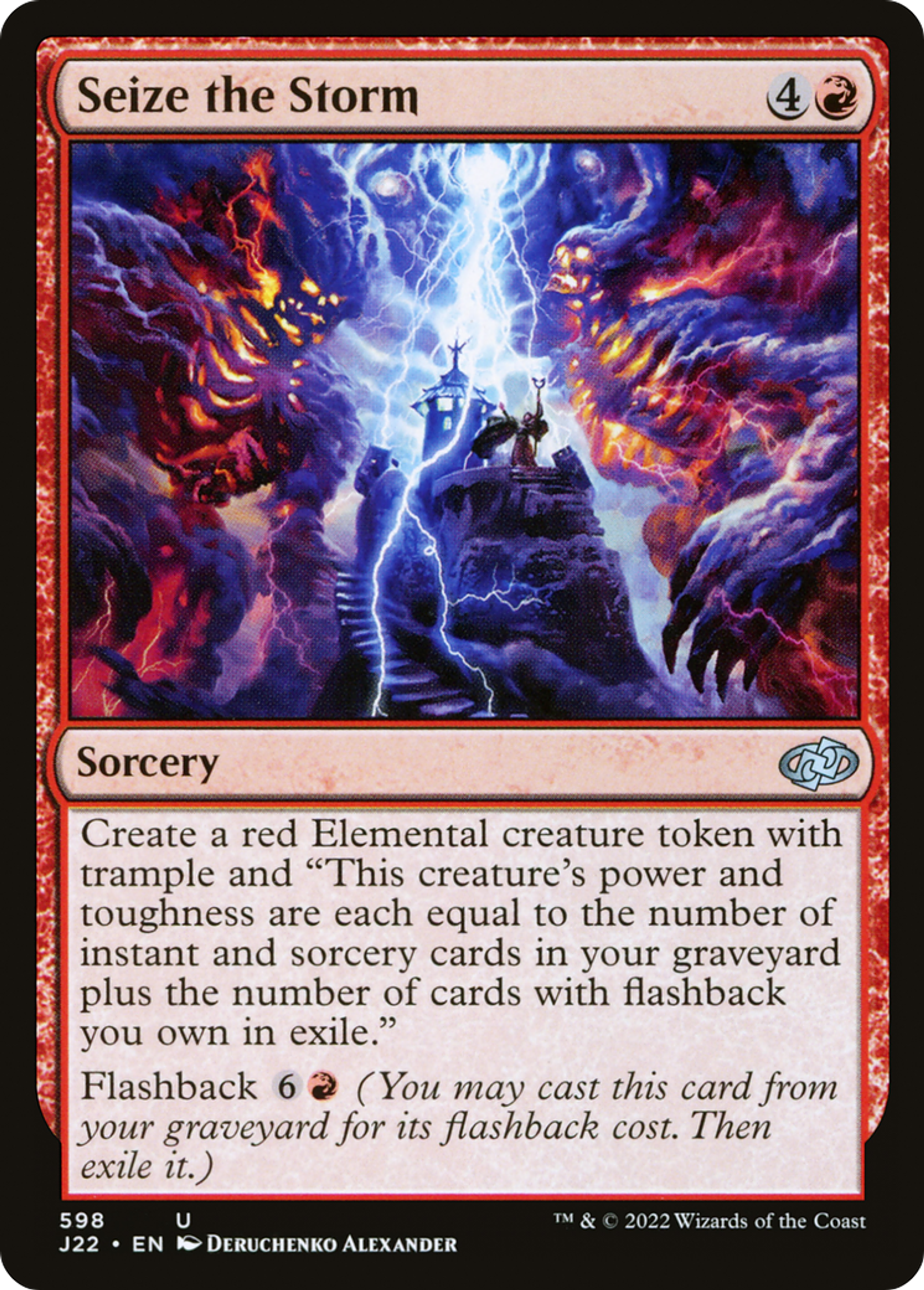 S'emparer de la tempête — Jumpstart 2022 — Magic: The Gathering