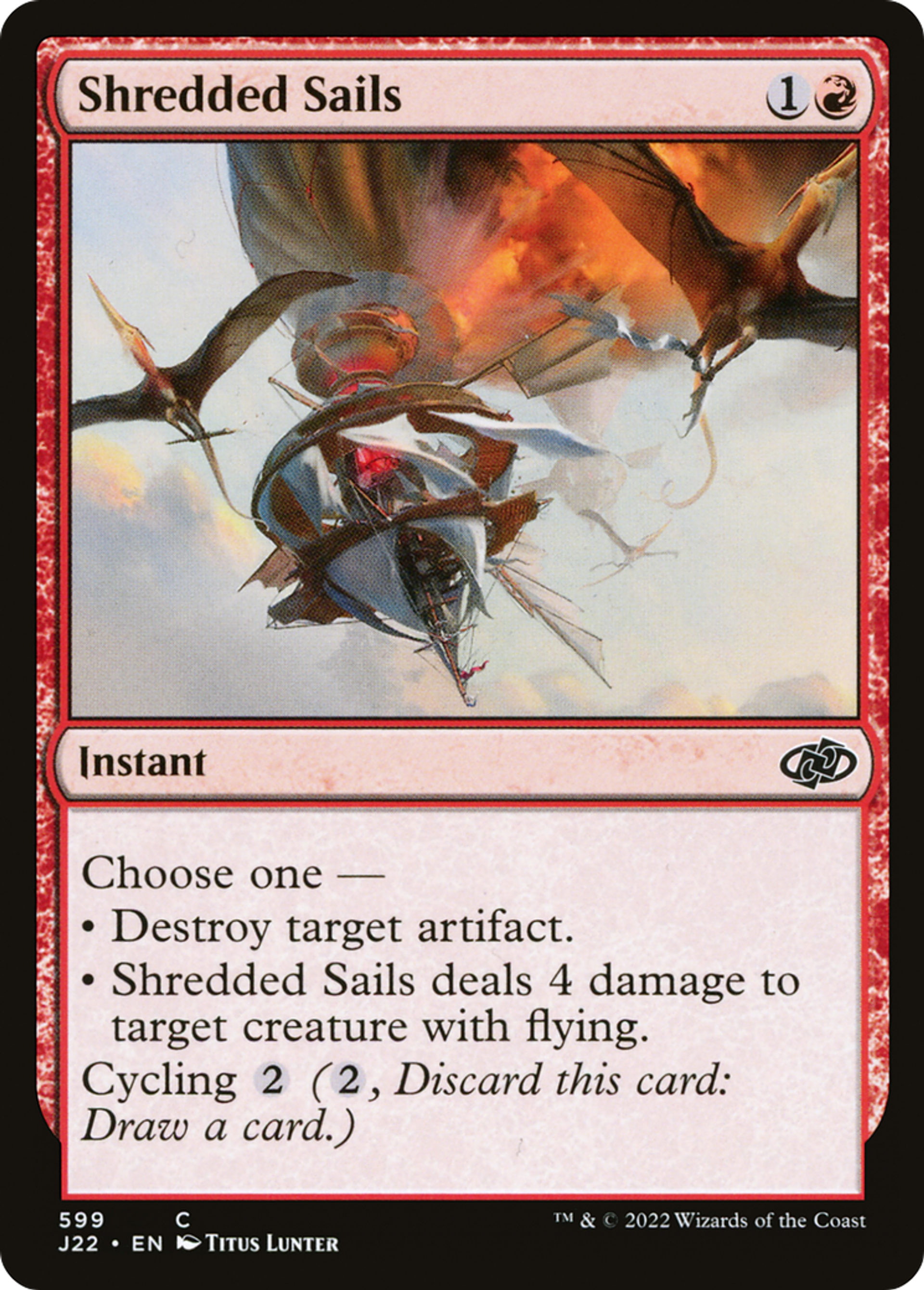 Voiles en lambeaux — Jumpstart 2022 — Magic: The Gathering