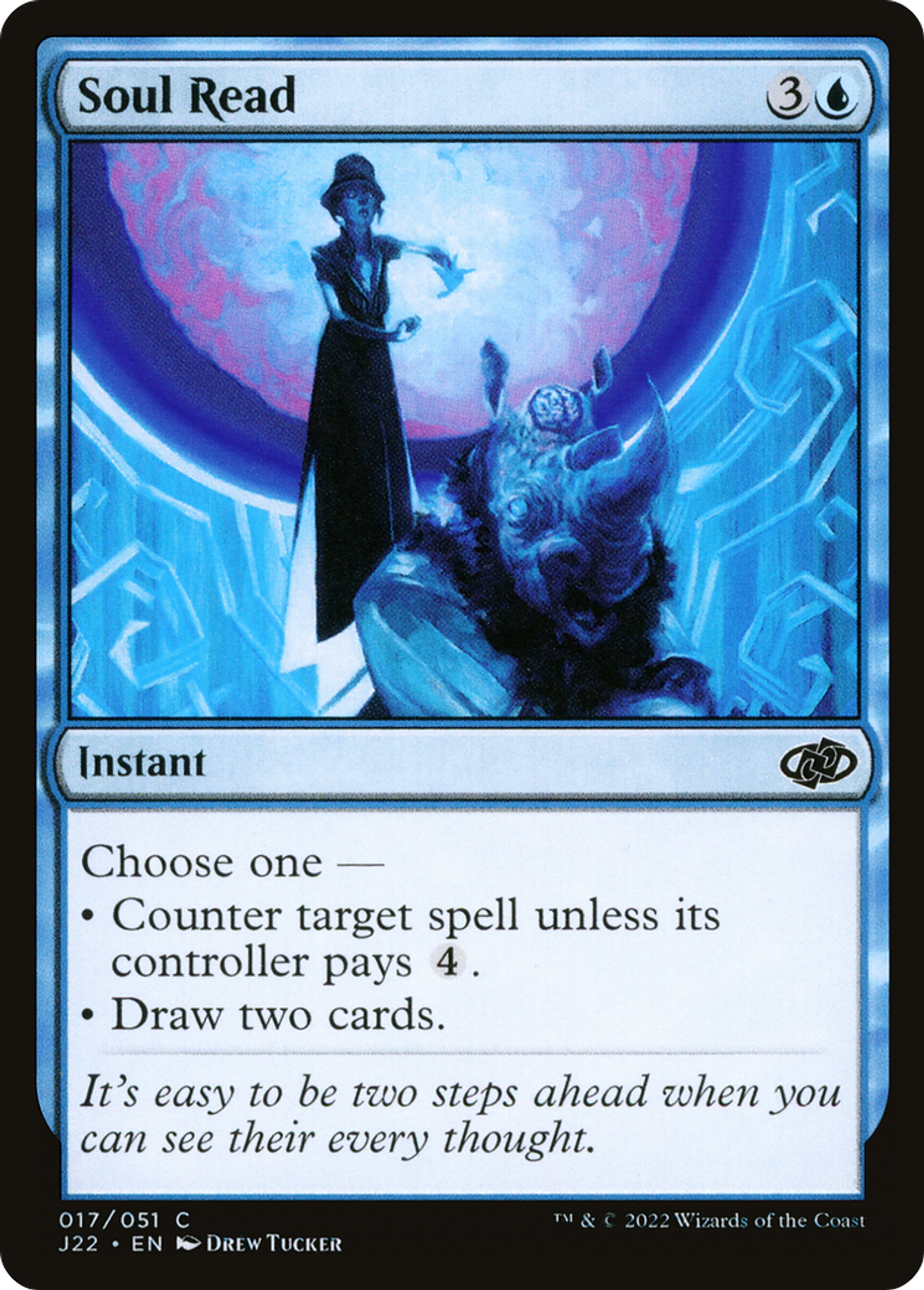 Lecture d'âme — Jumpstart 2022 — Magic: The Gathering