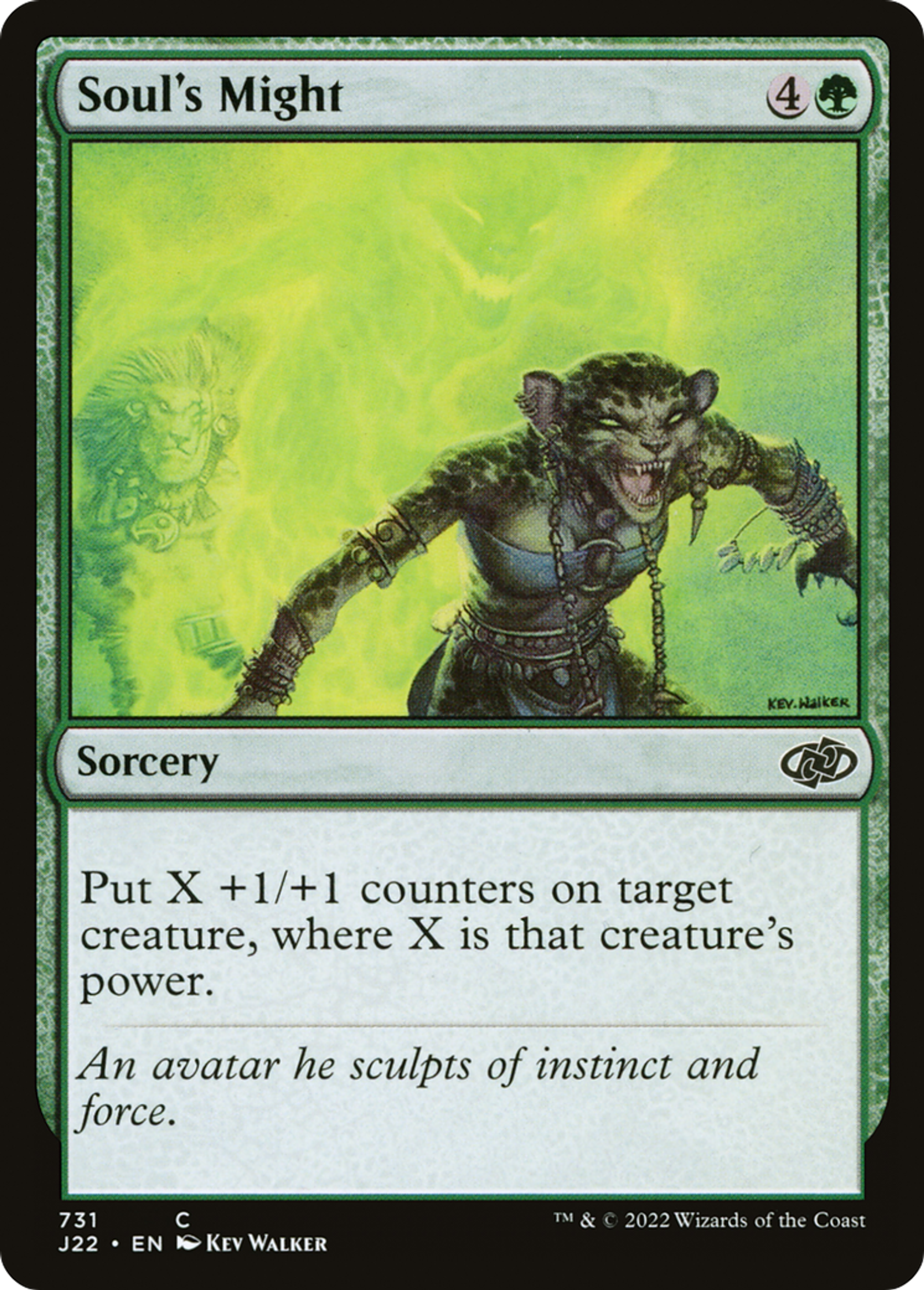 Puissance de l'âme — Jumpstart 2022 — Magic: The Gathering