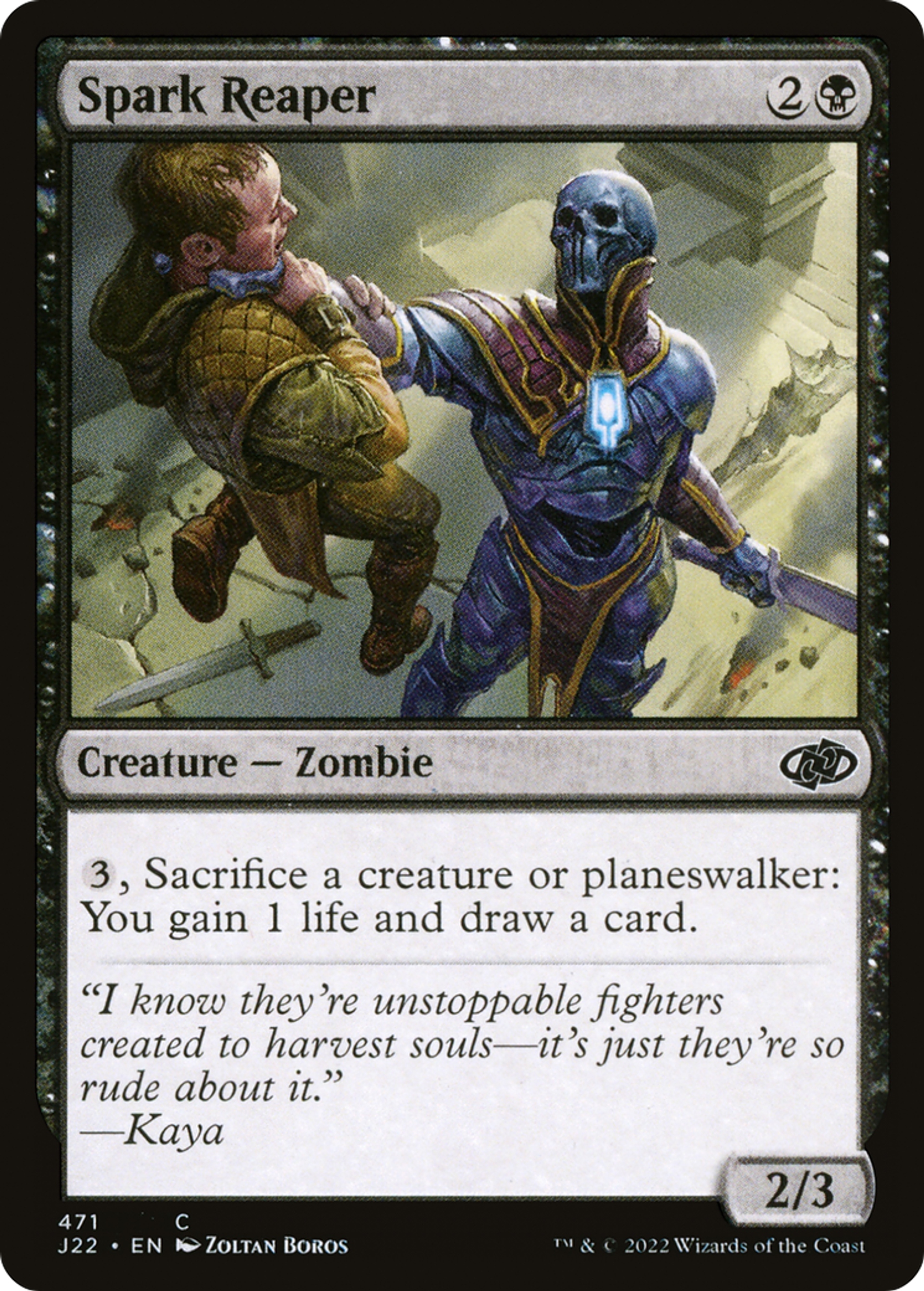 Faucheur d'étincelle — Jumpstart 2022 — Magic: The Gathering