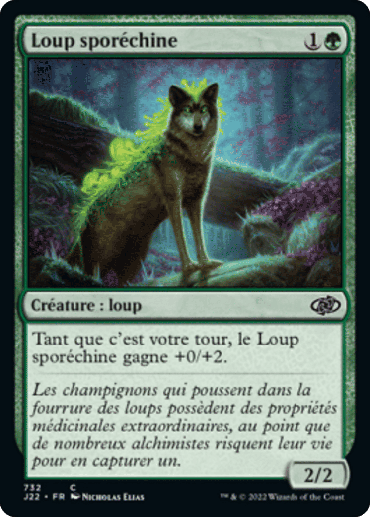 Loup sporéchine — Jumpstart 2022 — Magic: The Gathering