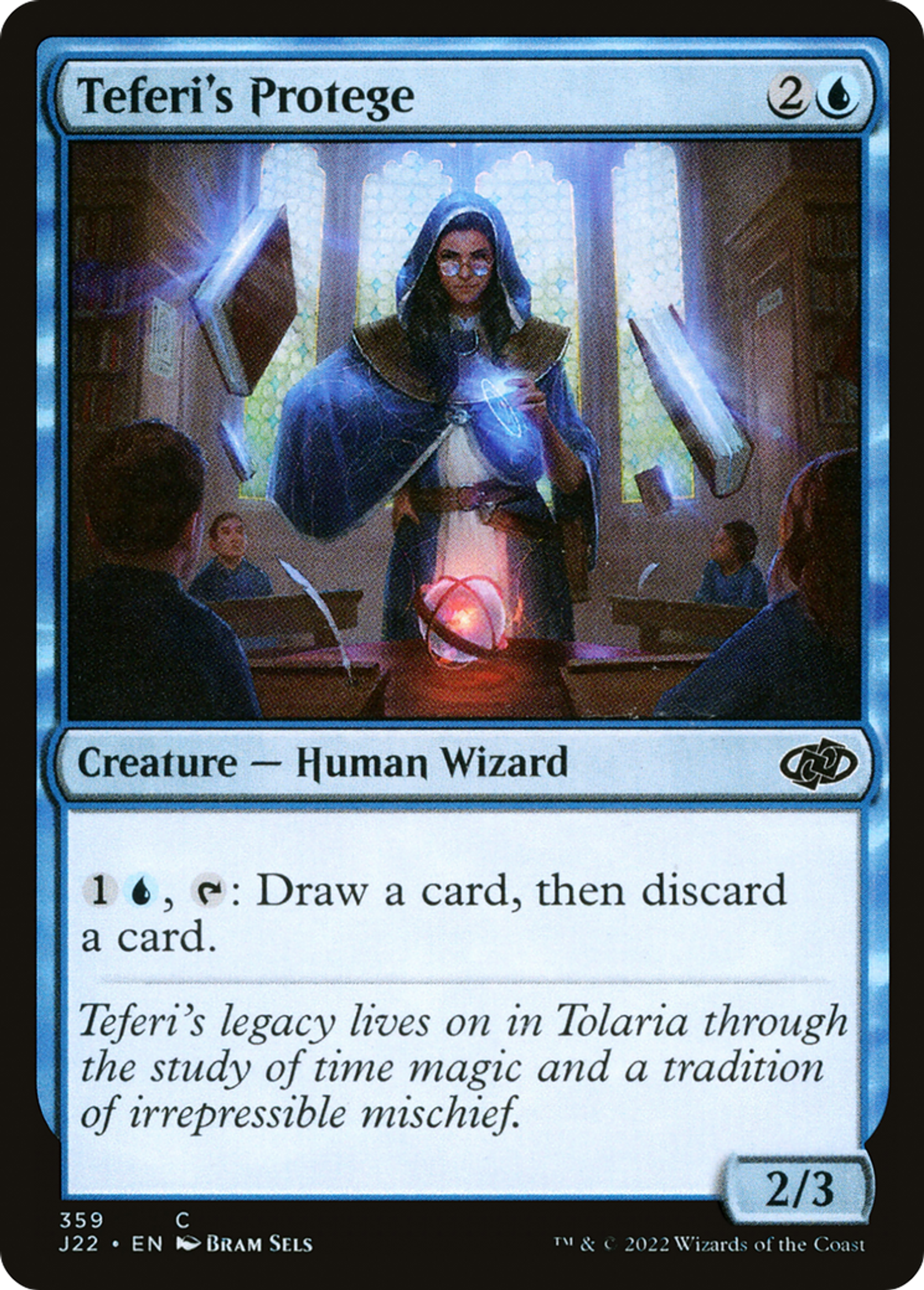 Protégée de Téfeiri — Jumpstart 2022 — Magic: The Gathering