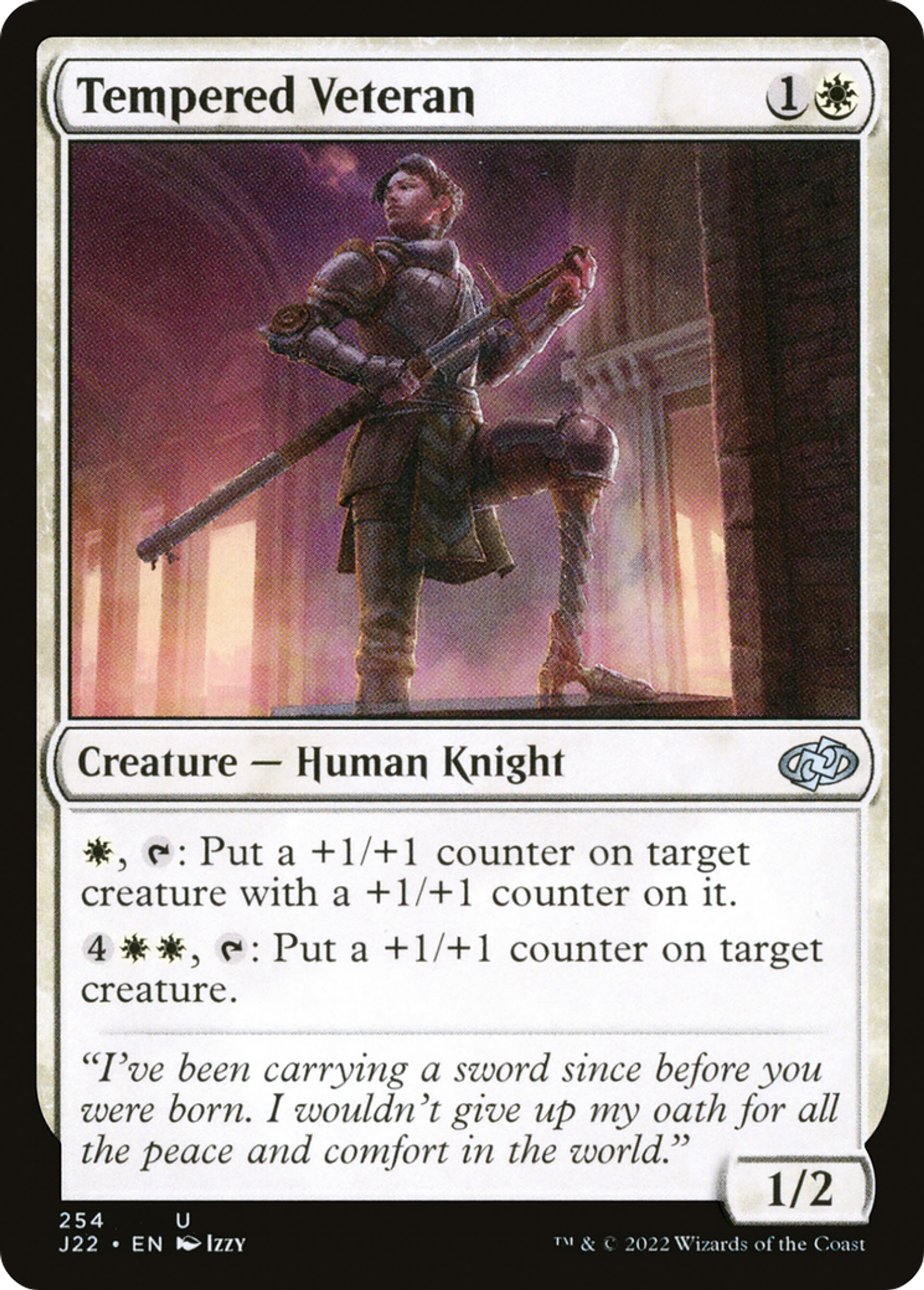 Vétérane irascible — Jumpstart 2022 — Magic: The Gathering