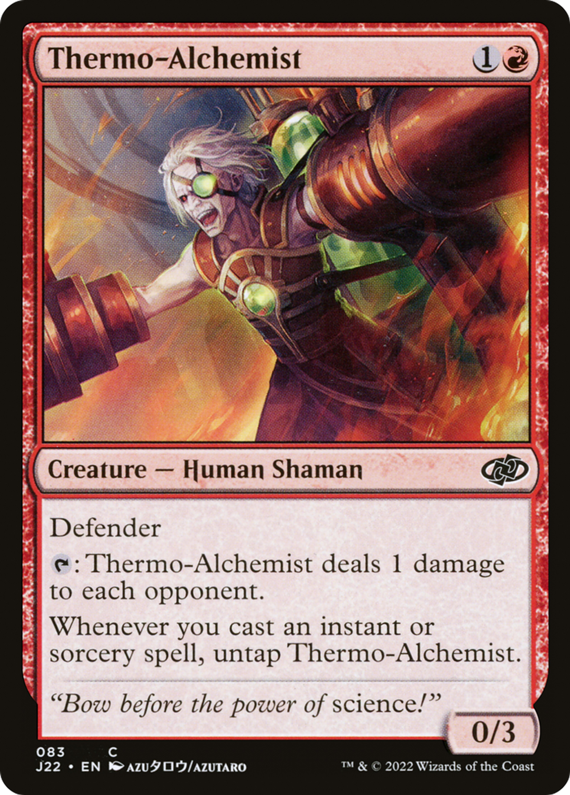 Thermo-alchimiste — Jumpstart 2022 — Magic: The Gathering