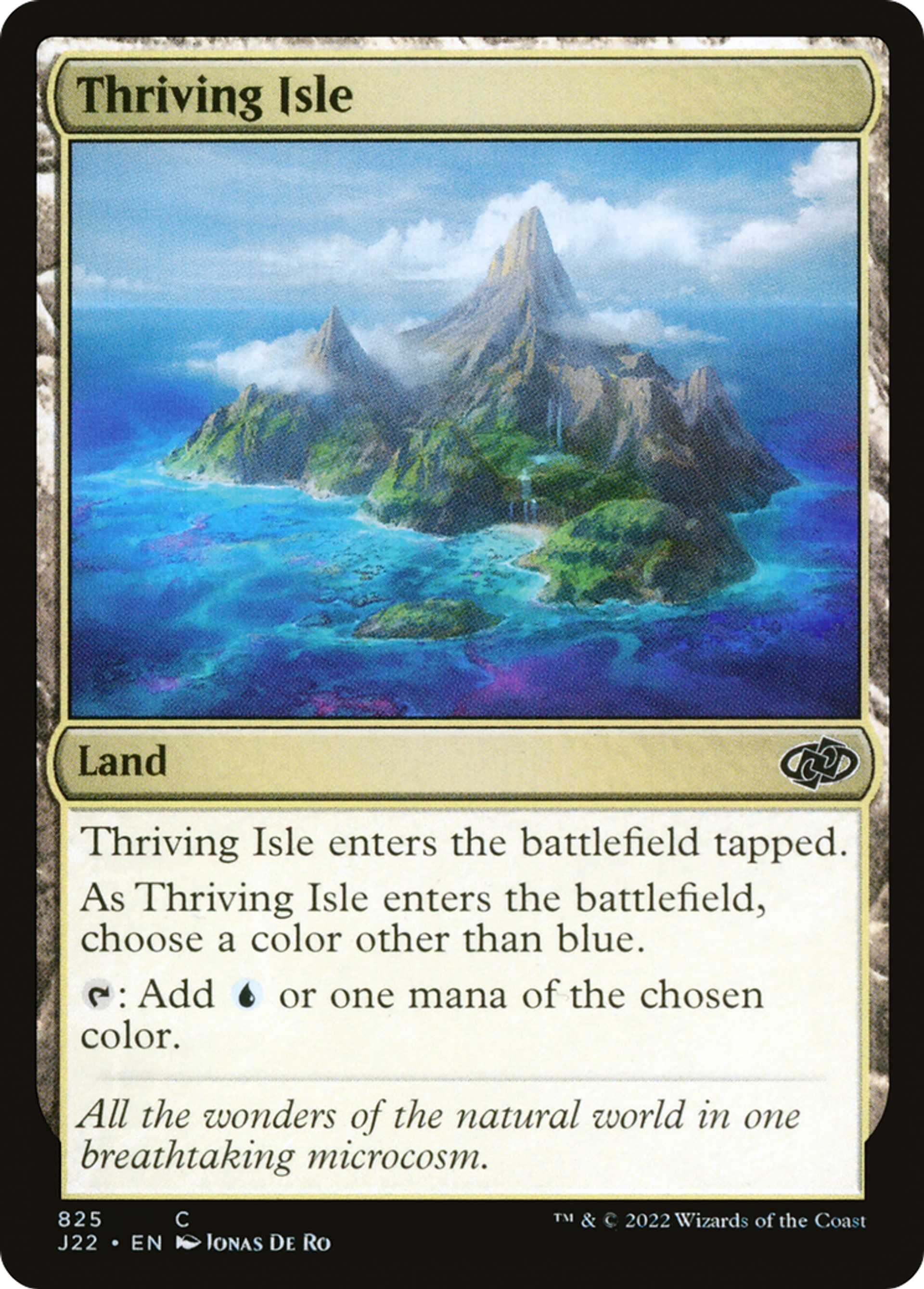 Île prospère — Jumpstart 2022 — Magic: The Gathering