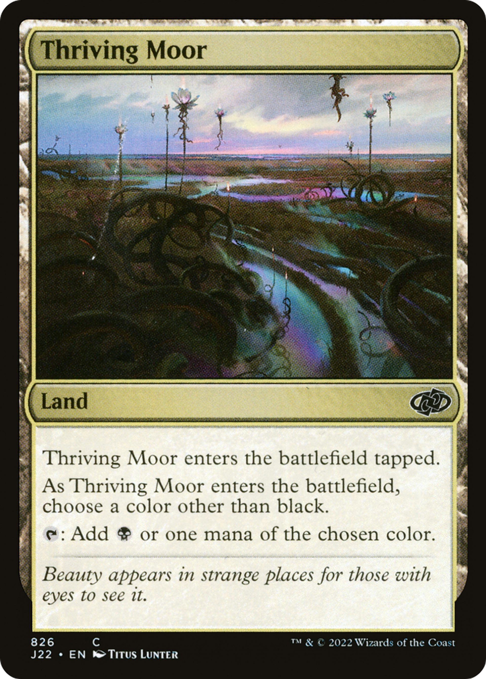 Lande prospère — Jumpstart 2022 — Magic: The Gathering