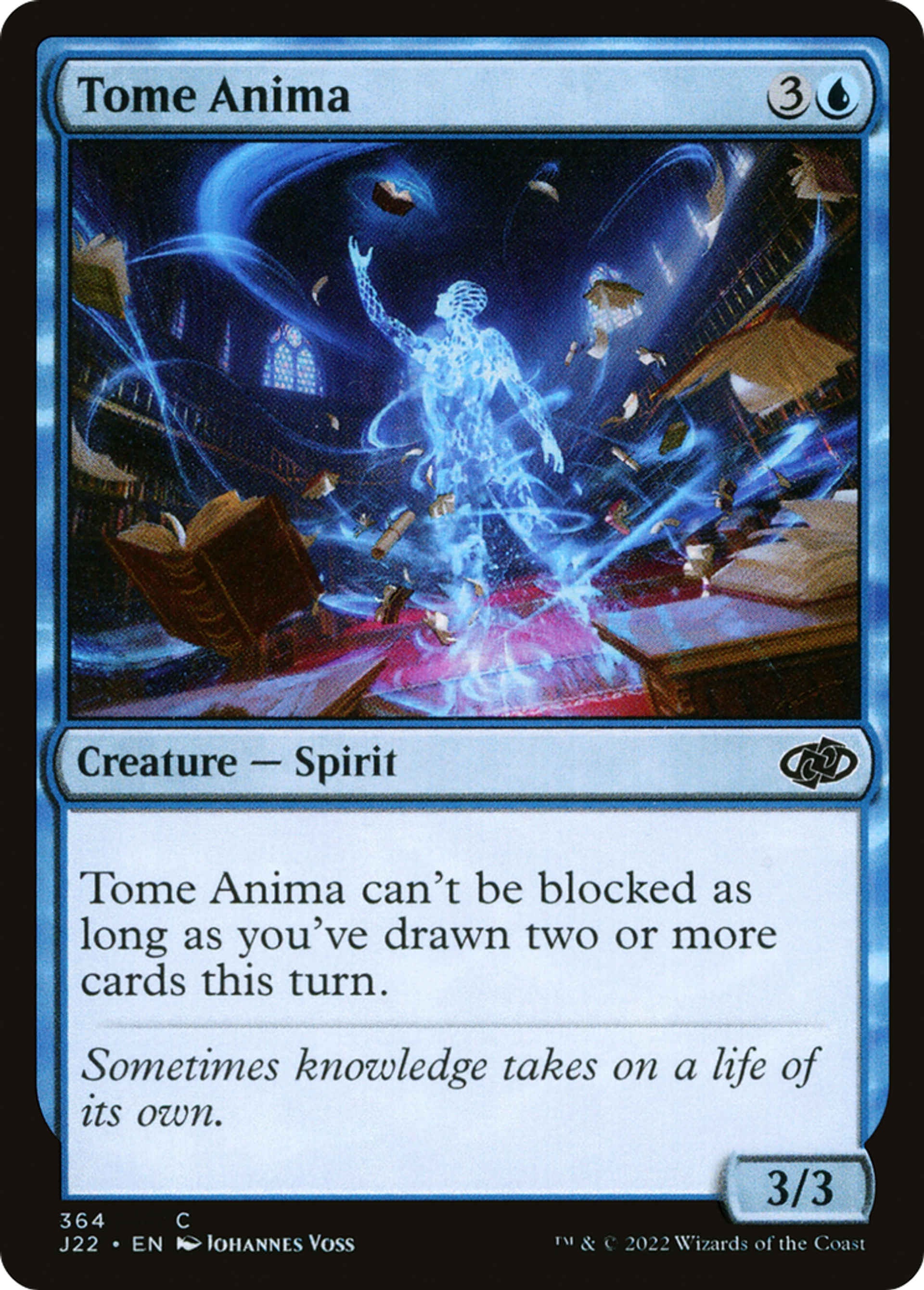 Anima de grimoire — Jumpstart 2022 — Magic: The Gathering