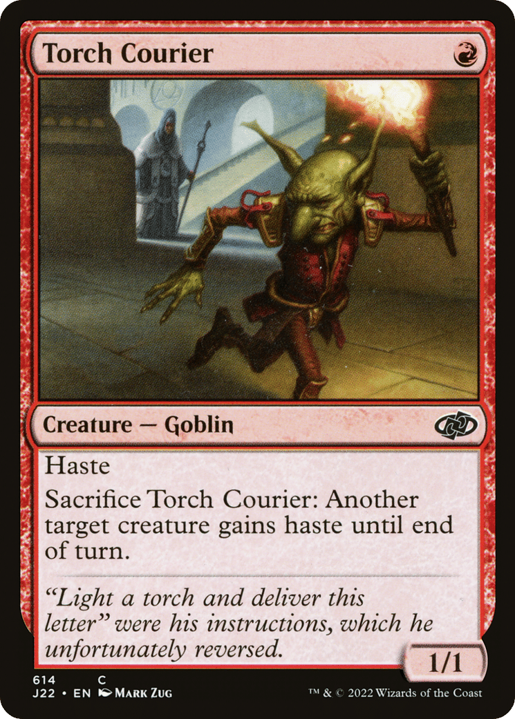 Torch Courier — Jumpstart 2022 — Magic: The Gathering