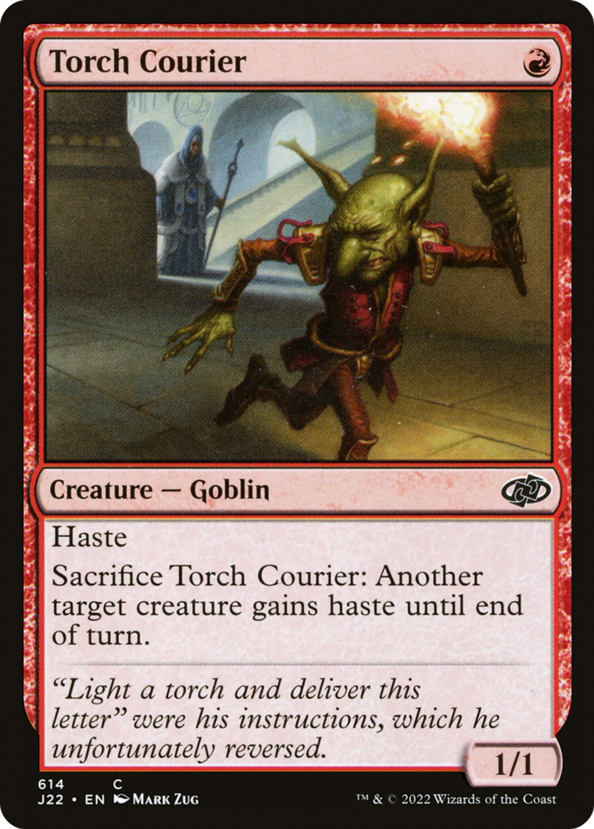 Messager porte-torche — Jumpstart 2022 — Magic: The Gathering