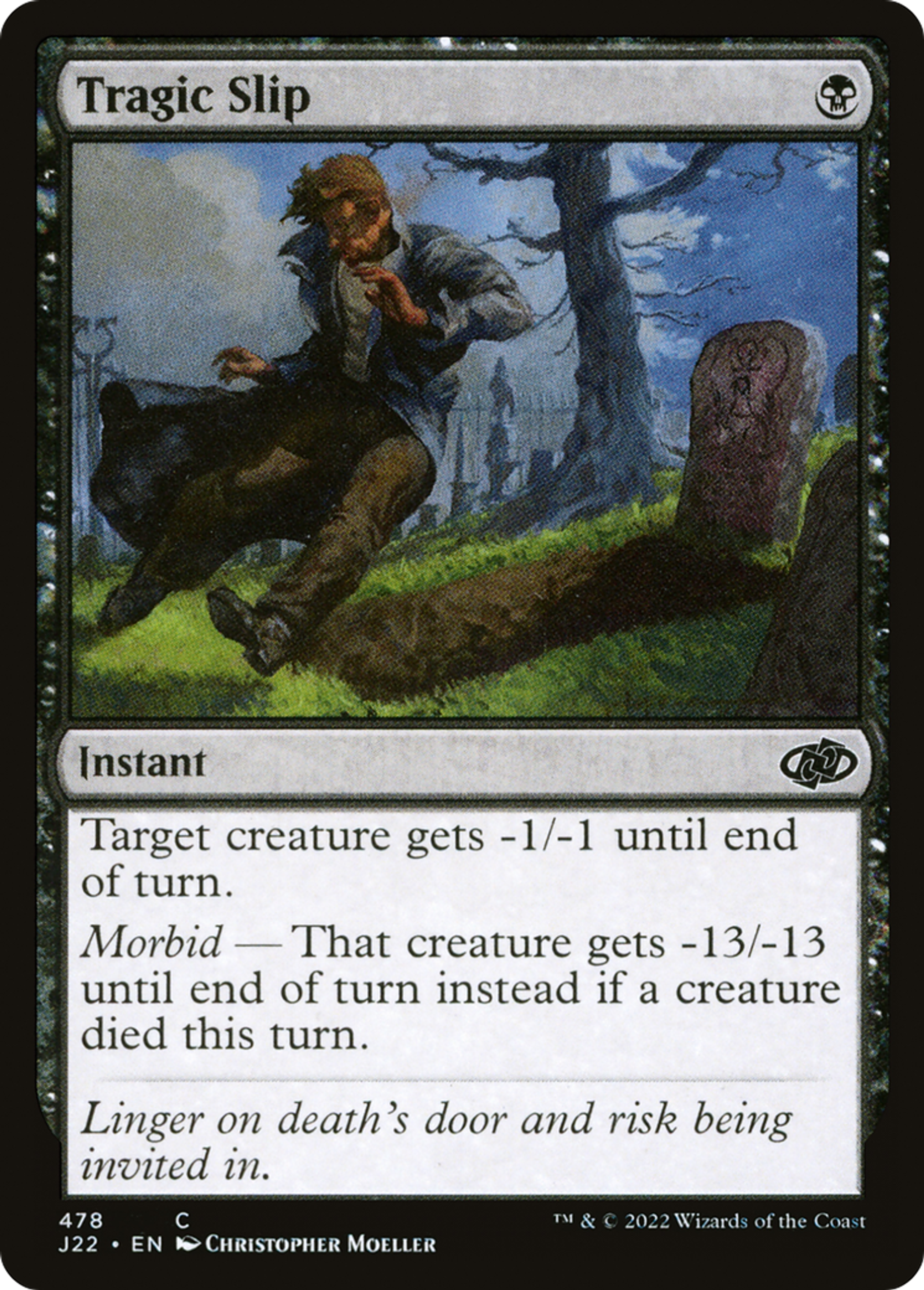 Fatale glissade — Jumpstart 2022 — Magic: The Gathering