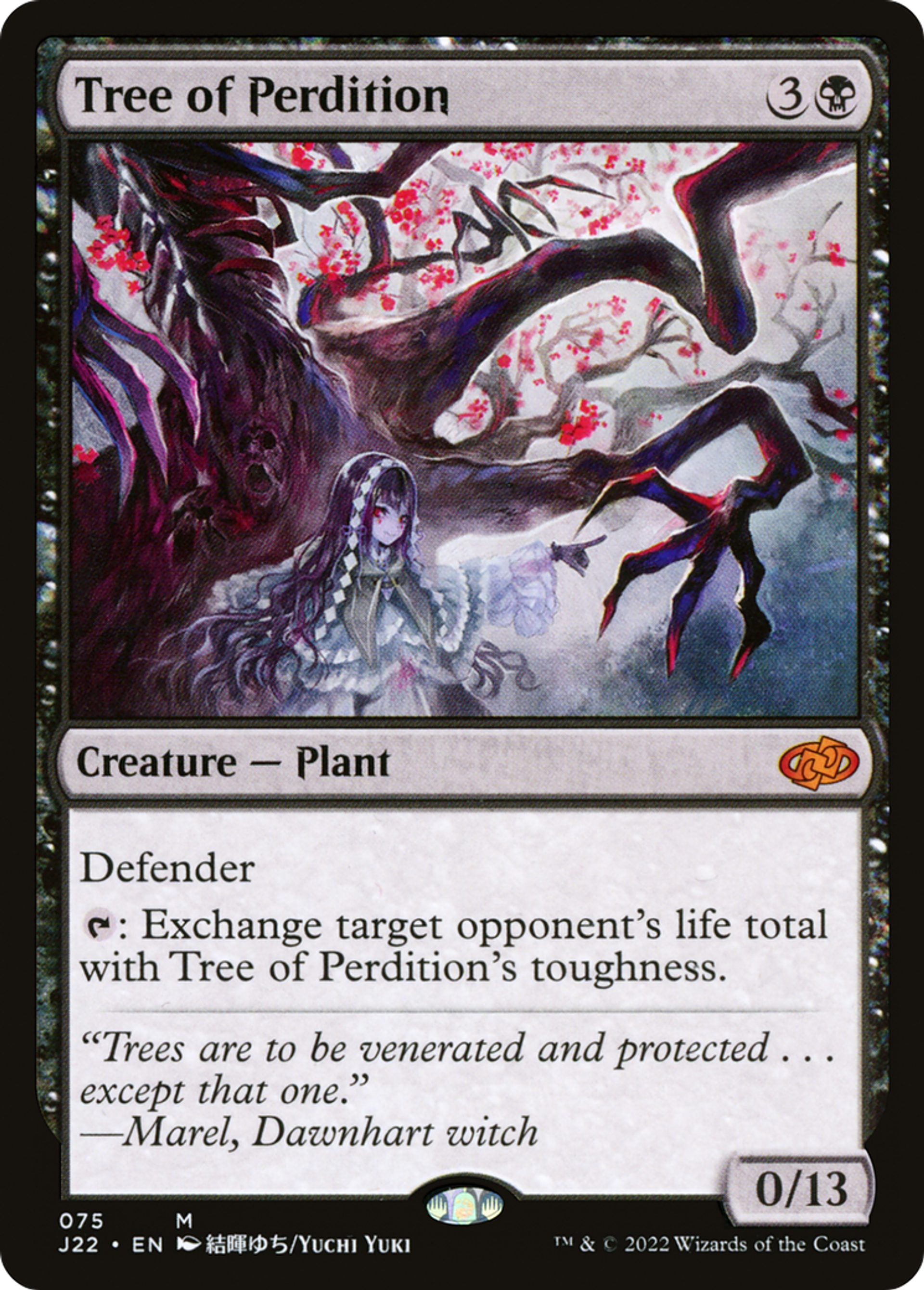 Arbre de la perdition — Jumpstart 2022 — Magic: The Gathering