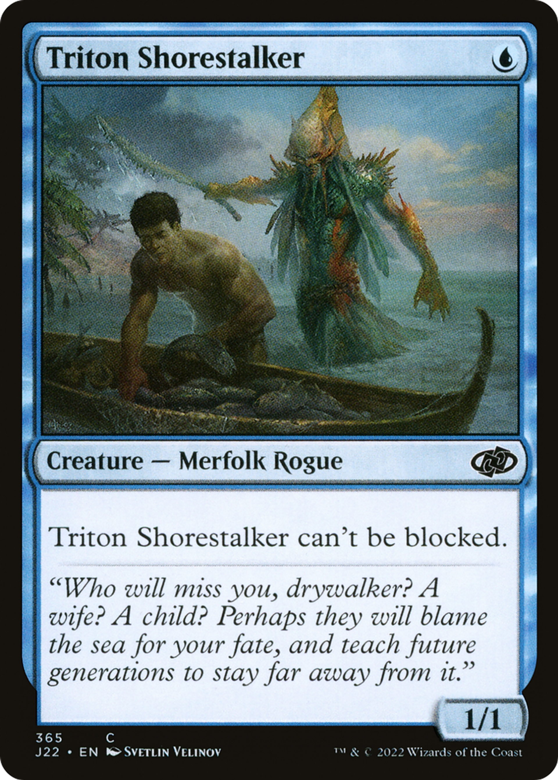 Pisteur des côtes triton — Jumpstart 2022 — Magic: The Gathering