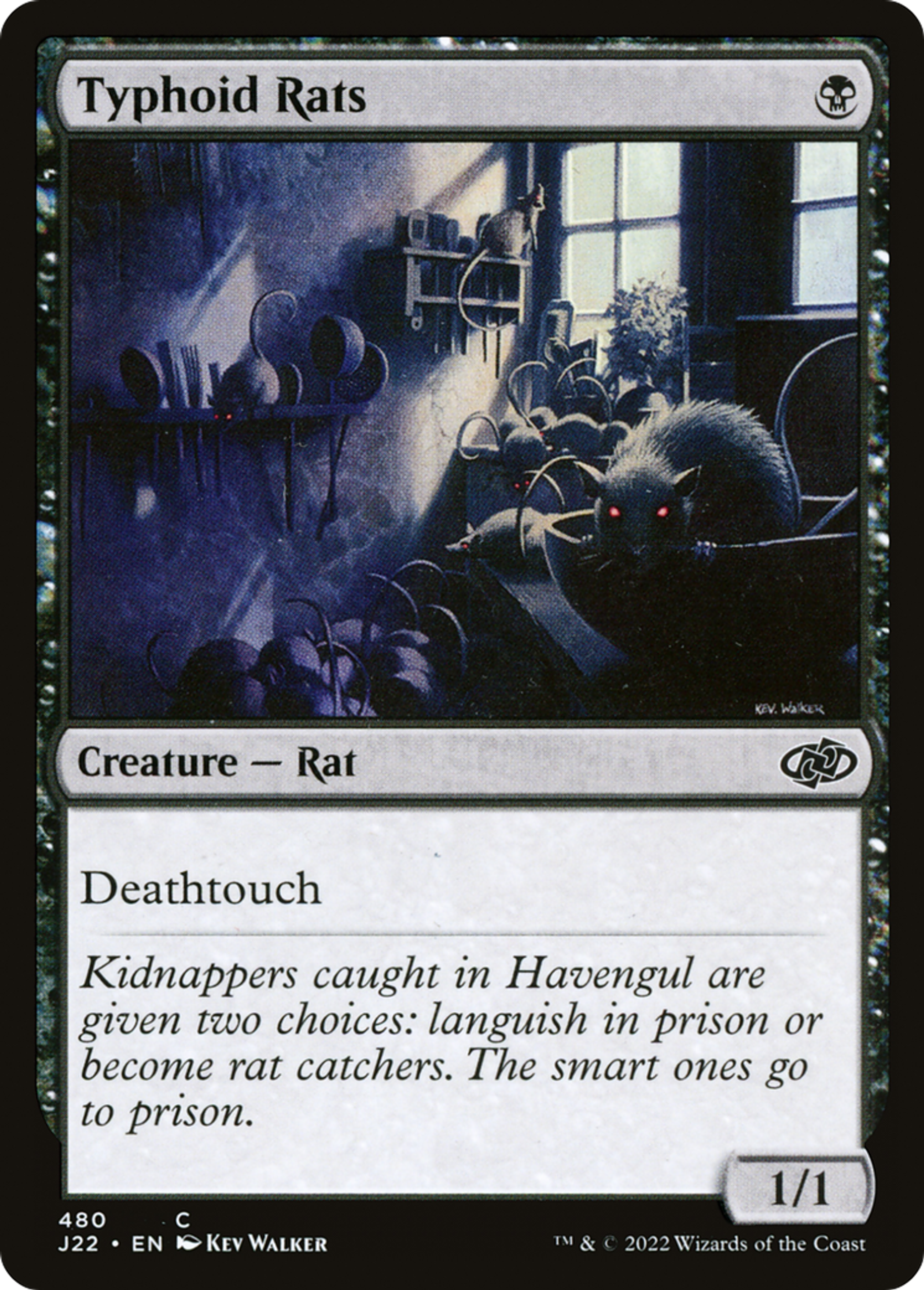 Rats typhoïdiens — Jumpstart 2022 — Magic: The Gathering