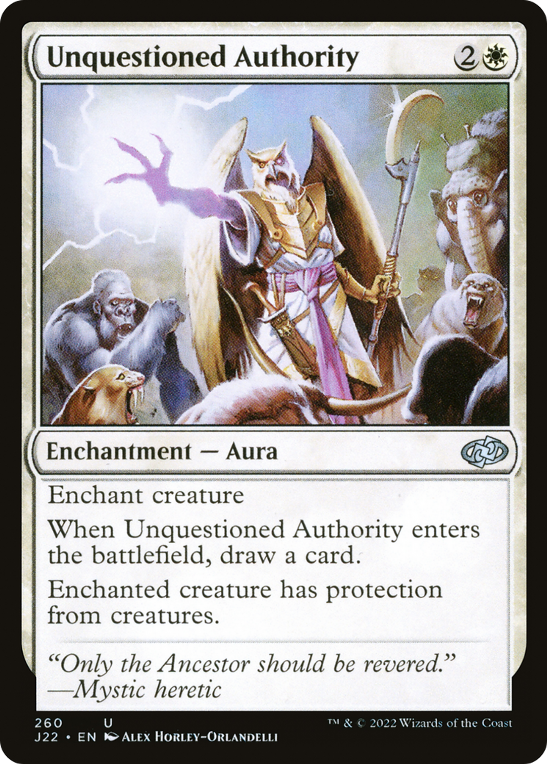 Autorité incontestable — Jumpstart 2022 — Magic: The Gathering
