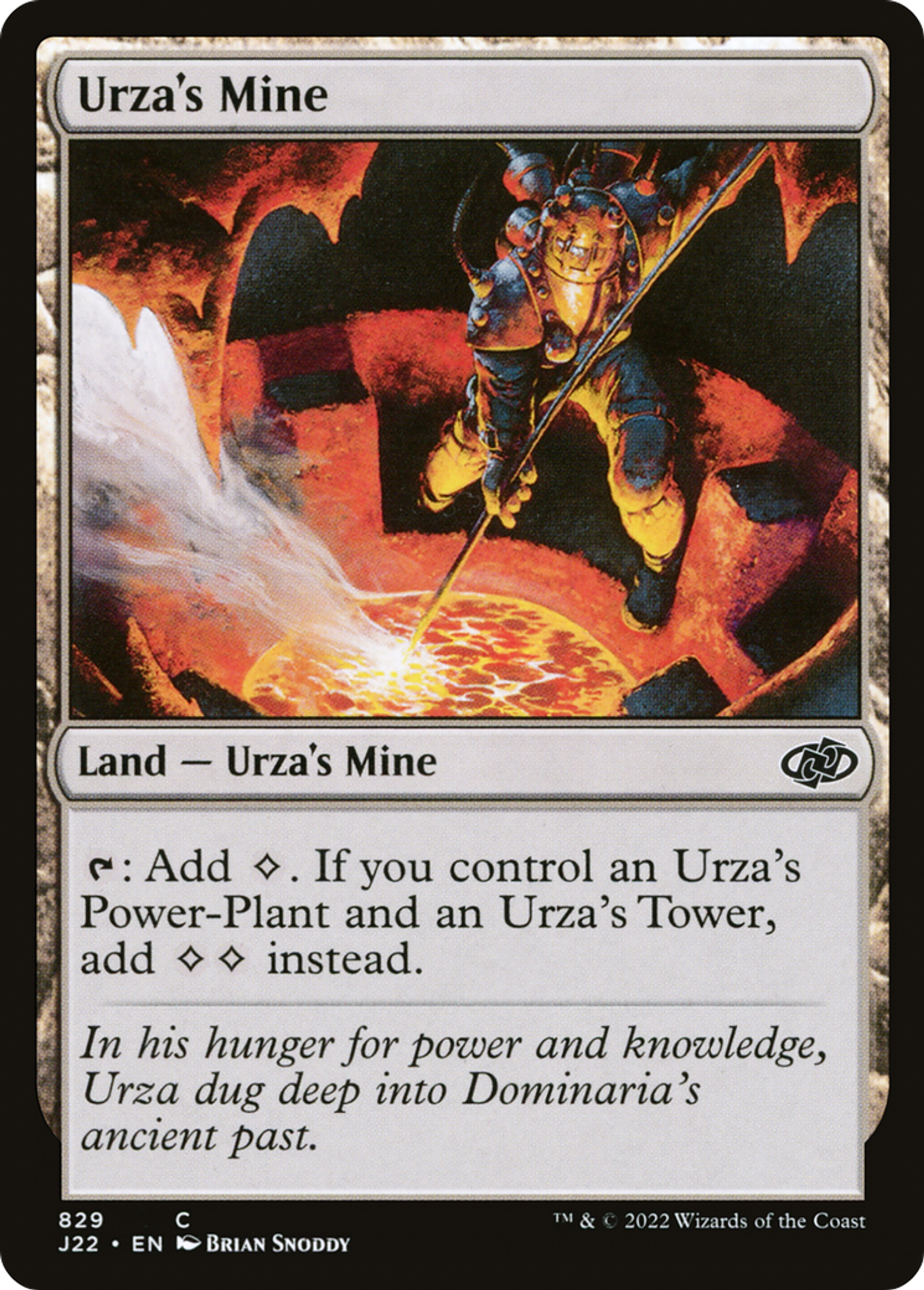 Mine d'Urza — Jumpstart 2022 — Magic: The Gathering