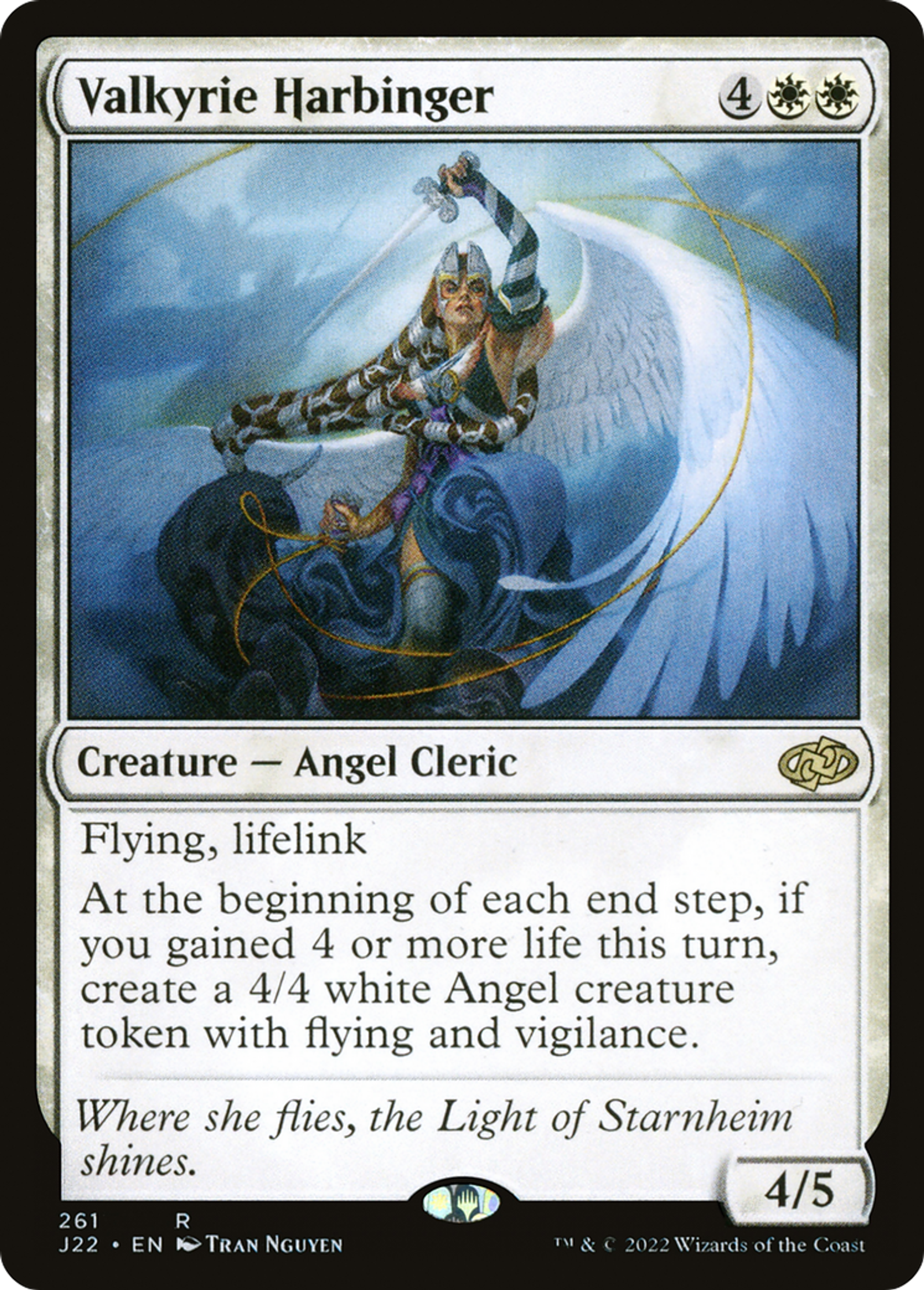 Annonciatrice valkyrie — Jumpstart 2022 — Magic: The Gathering